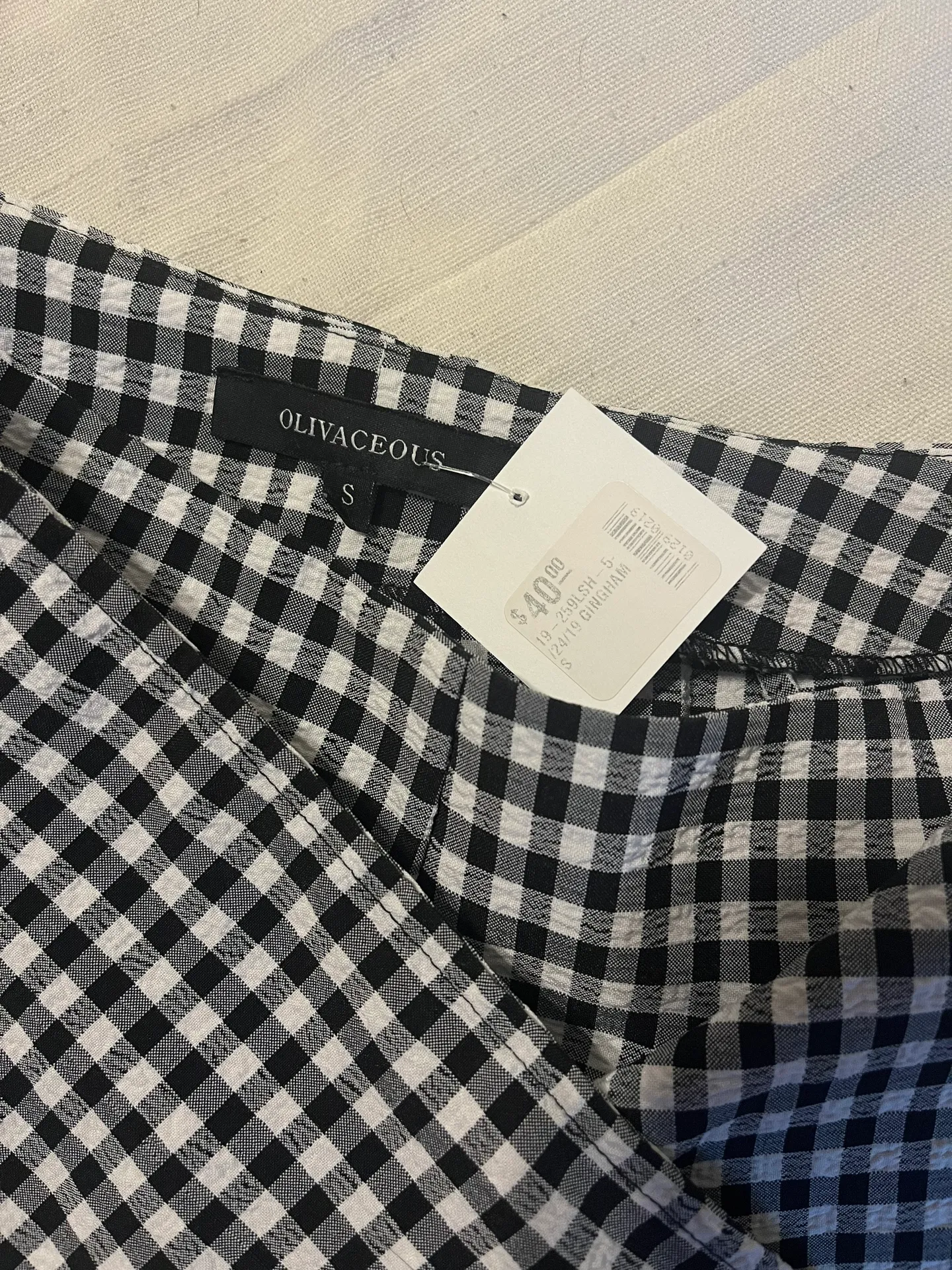 Gingham Skort - Image 3