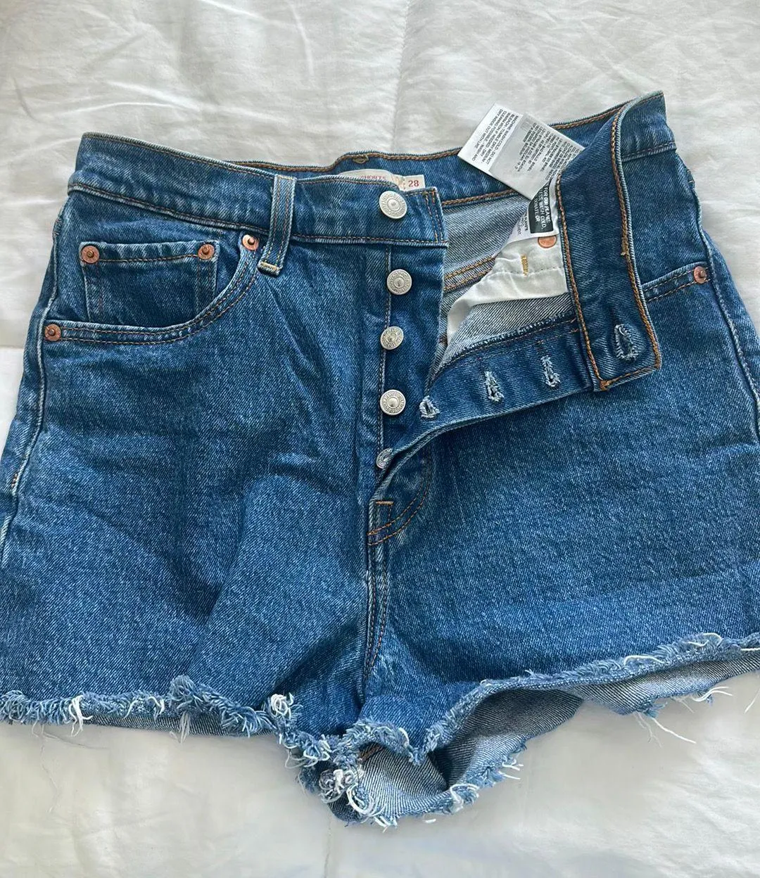 Levi’s Premium Ribcage Shorts - Image 2