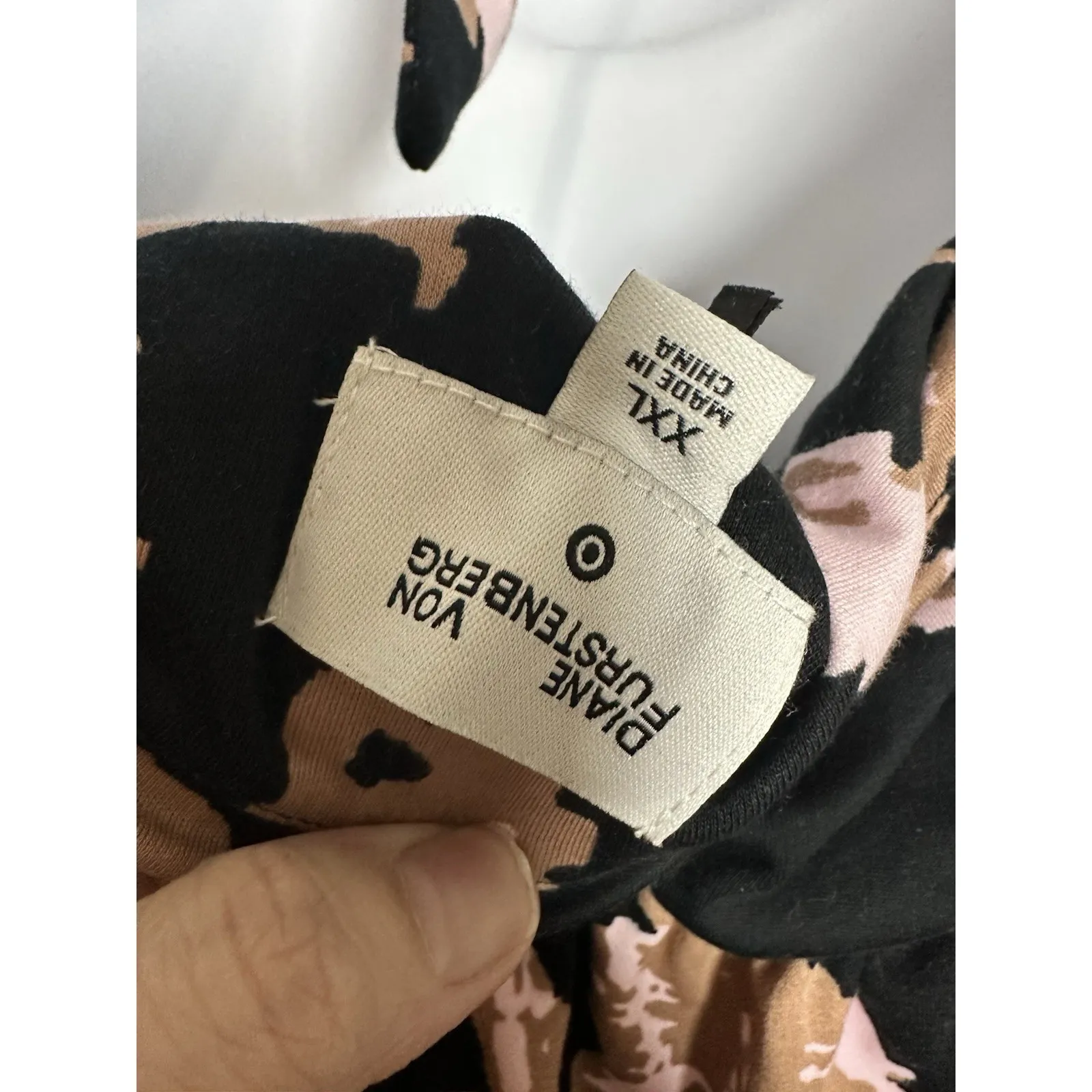 NWT Diane von Furstenberg x Target Halter Jumpsuit - Leopard/Ginkgo - XXL - Image 10