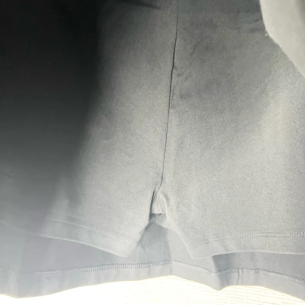 NWT VS PINK Black High Waist V Crossover Skort Size Medium Mini Skirt w/ Shorts - Image 9