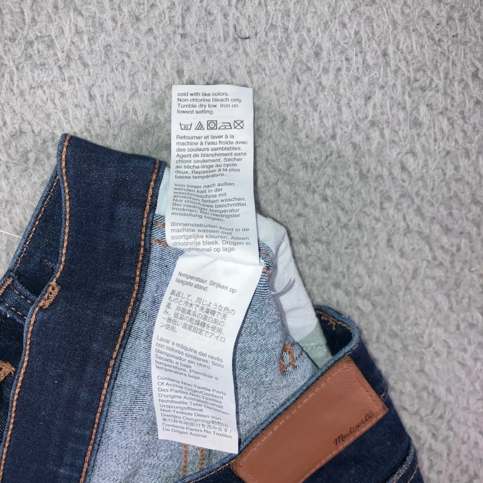 Madewell Jeans Women 28 P High Rise Skinny‎ Dark Wash Denim - Image 12