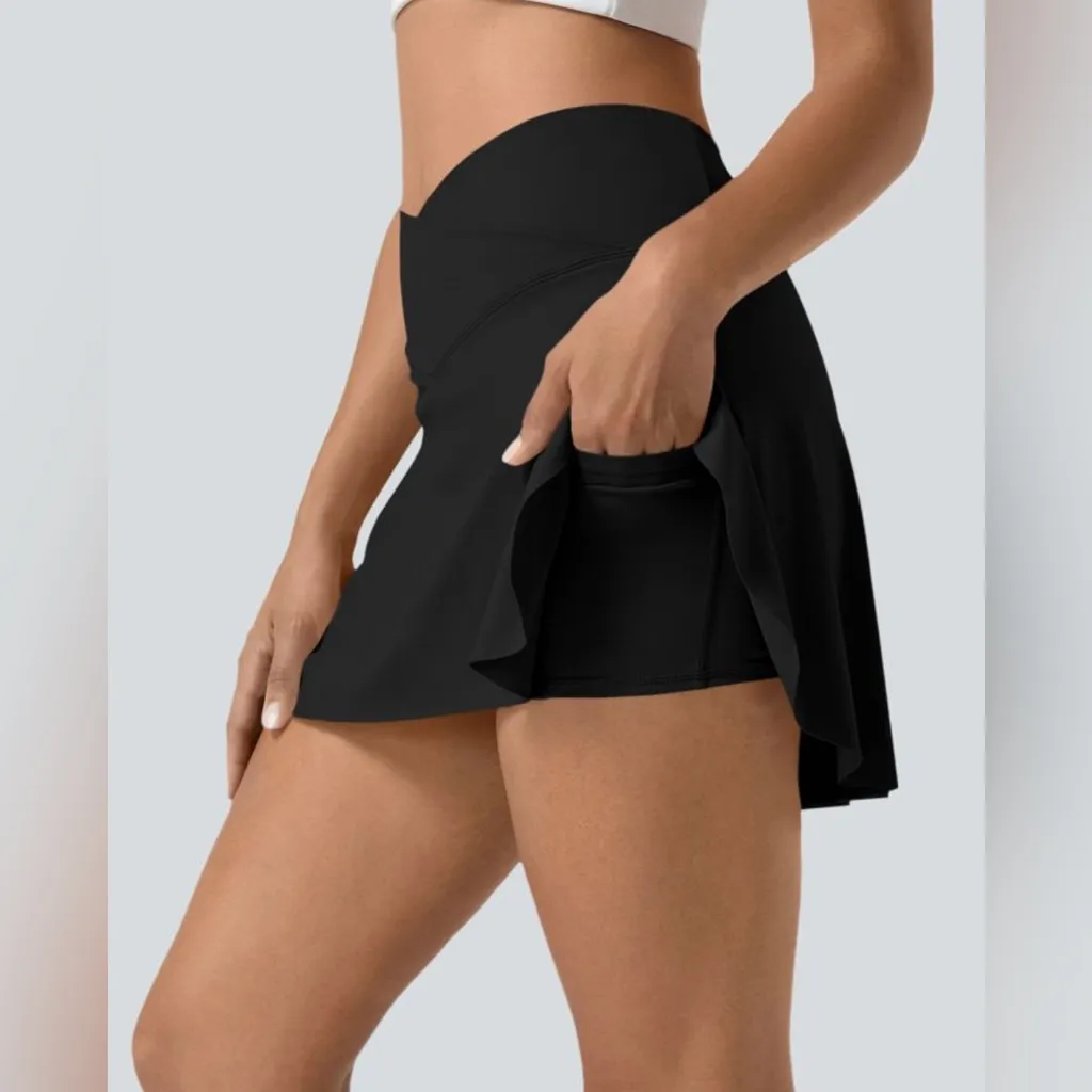 Halara  Black Cloudful Air Skirt SZ: 2XL - Image 3