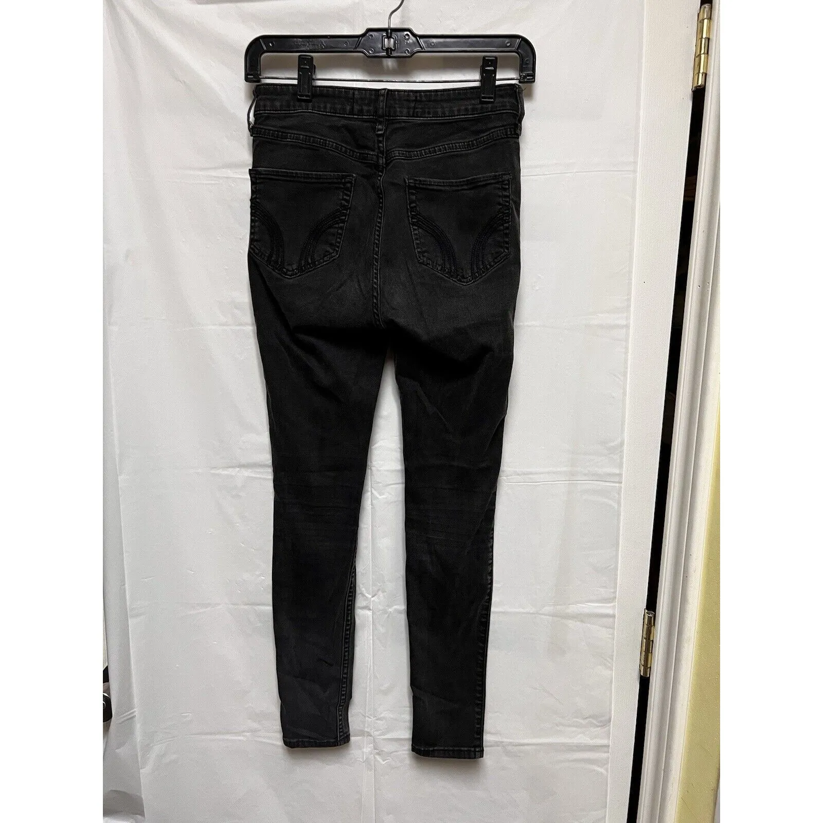 DEB Hollister Jean Women’s Size‎ 3S W25 L24 25x24 3 Short Legging Black High - Image 6