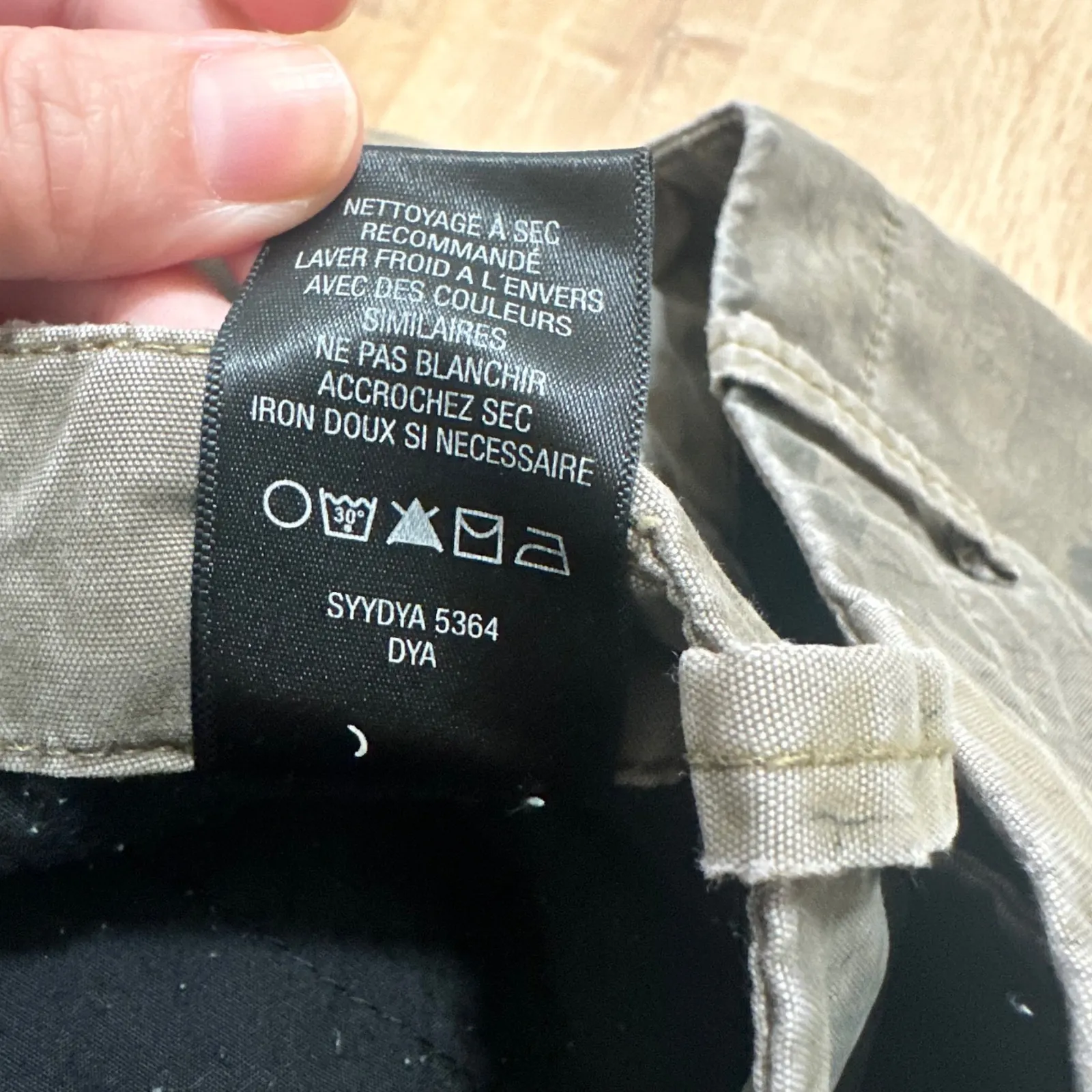 JOE'S JEANS | Woman's Dayna Green Camouflage Relaxed Straight Leg Pants, Size 28 - Image 7