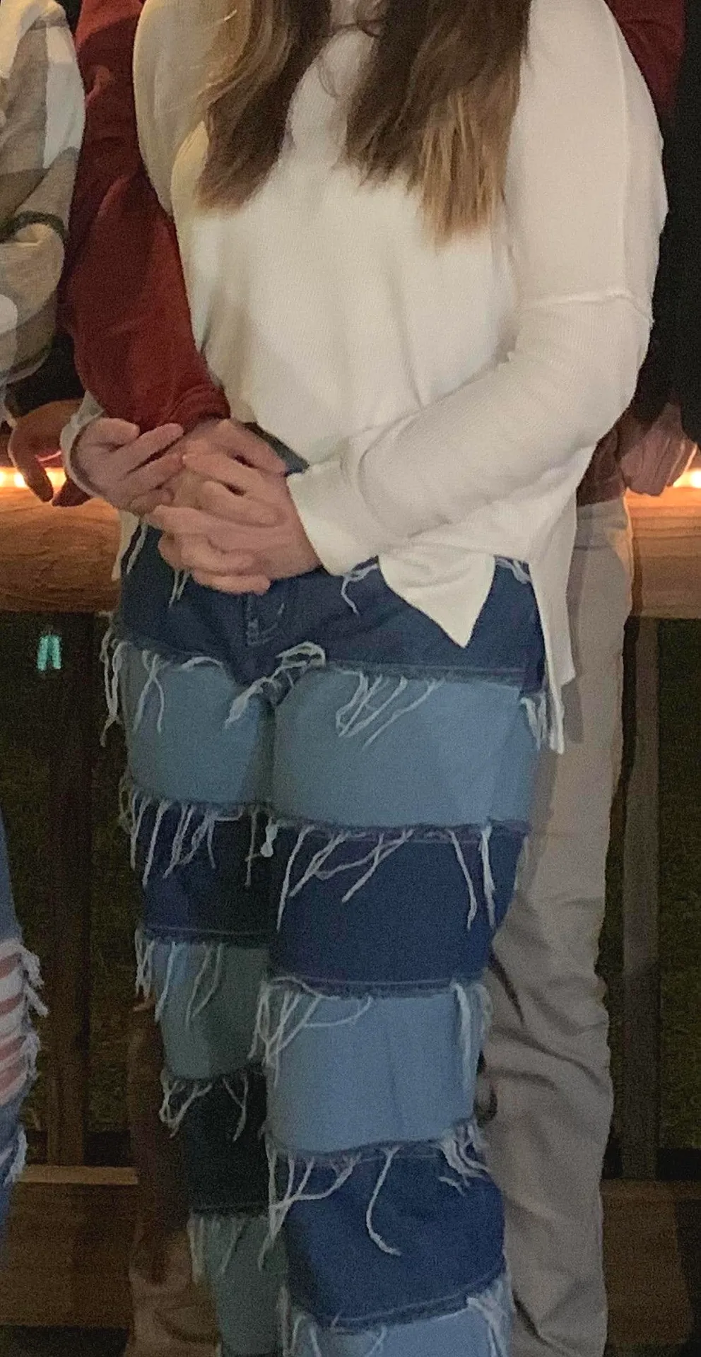 SheIn Two-tone Jeans - Image 4