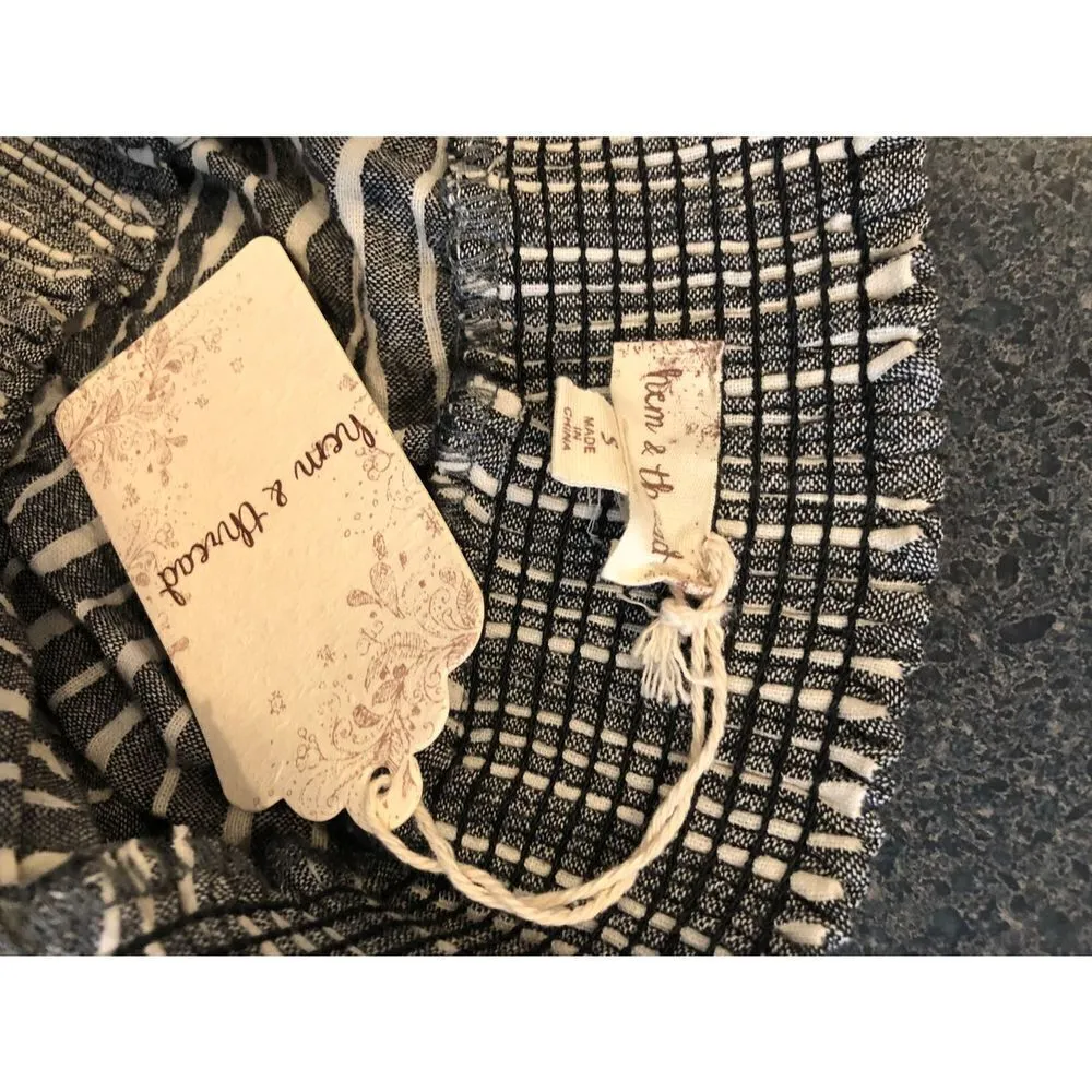 Hem & Thread Stripe Jumpsuit size small - Image 5