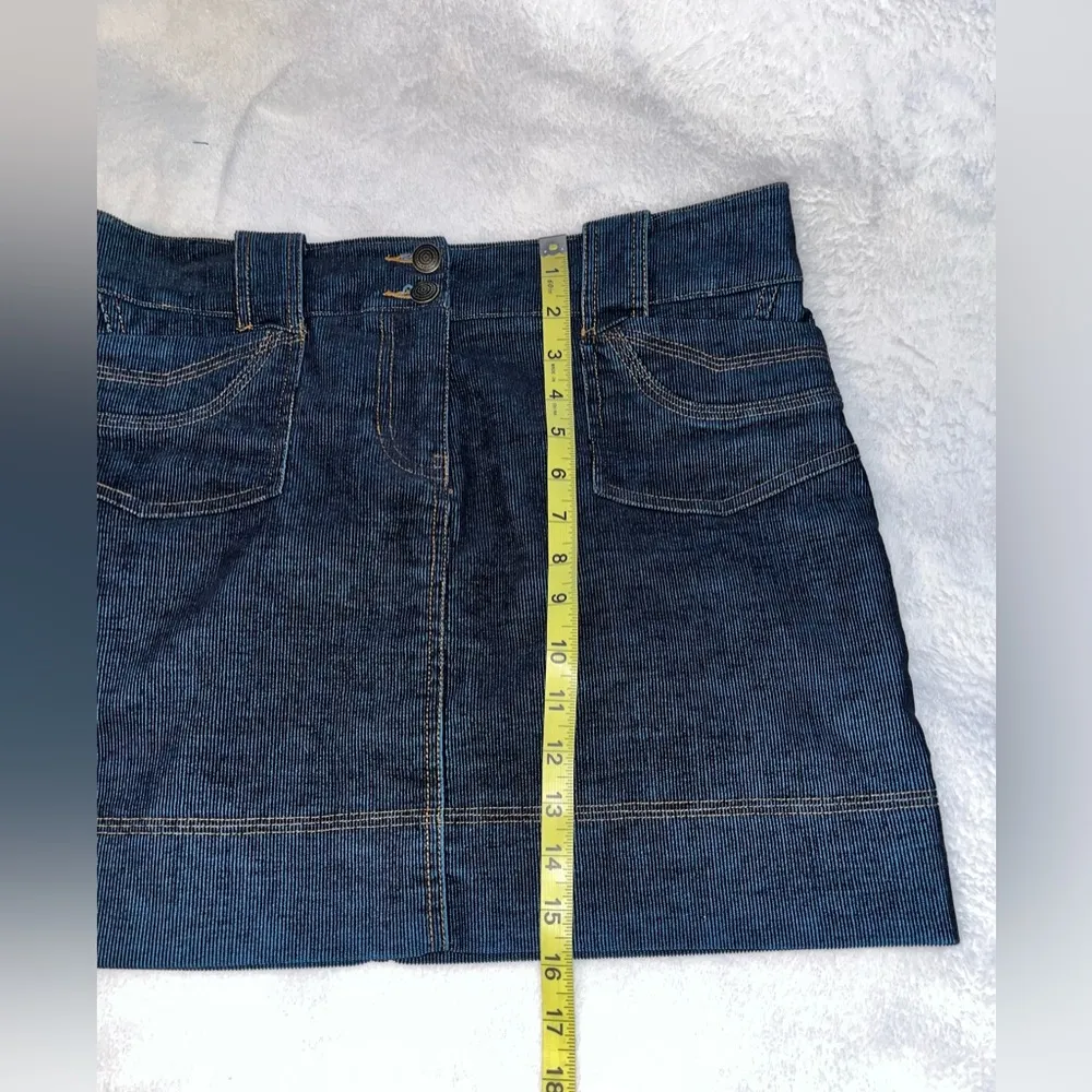 Boston Proper Corduroy Mini Skirt sz 8 - Image 7