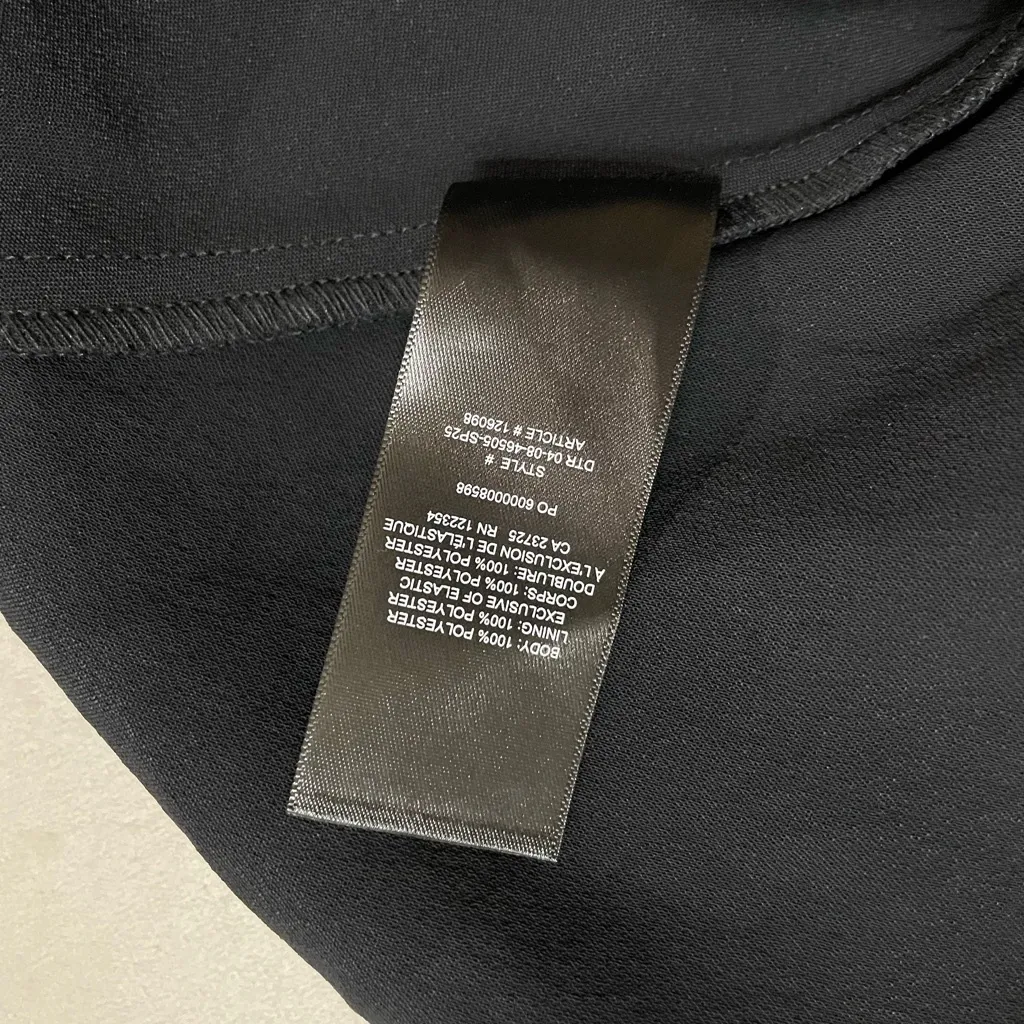 Aritzia NWT Wilfred Foxley Dress Black Size 8 - Image 12