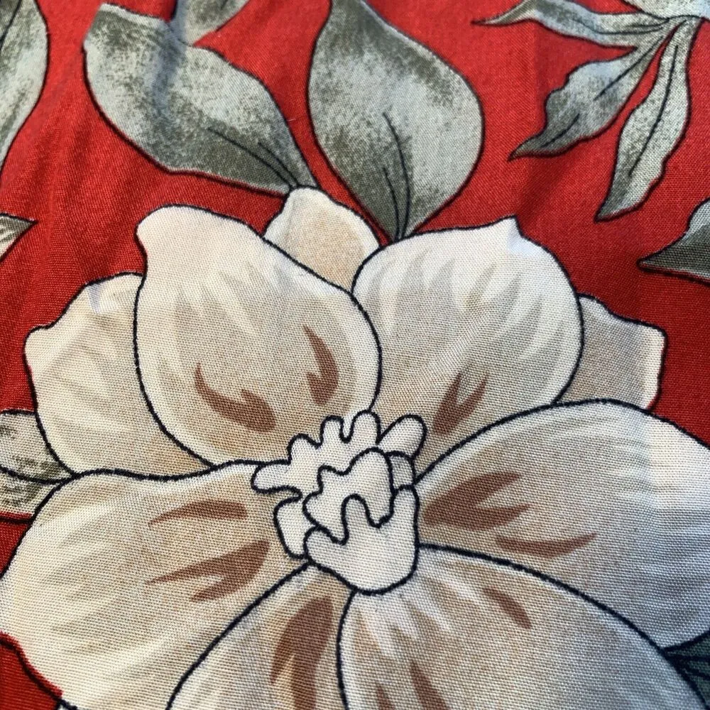 Vintage Deadstock Essentials by Lee Floral Sleeveless Button Down Maxi Dress 18W - Image 6