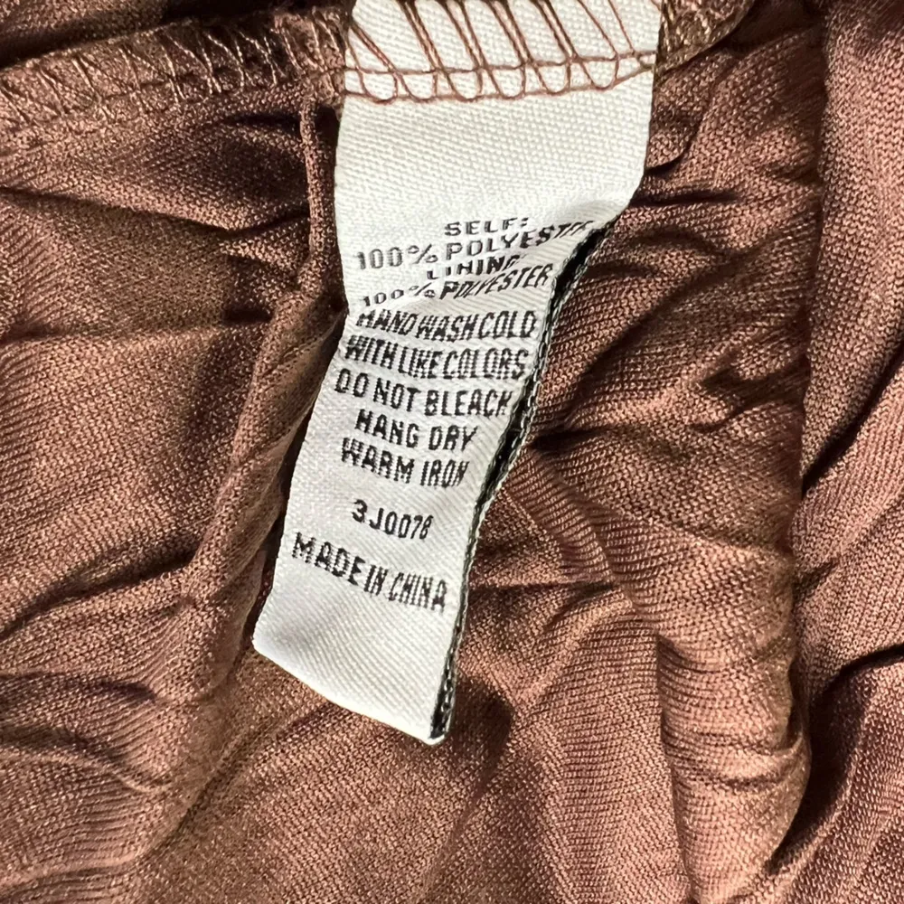 Layered sheer crinkle neutral camo tiered maxi skirt midi jungle animal whimsy - Image 7