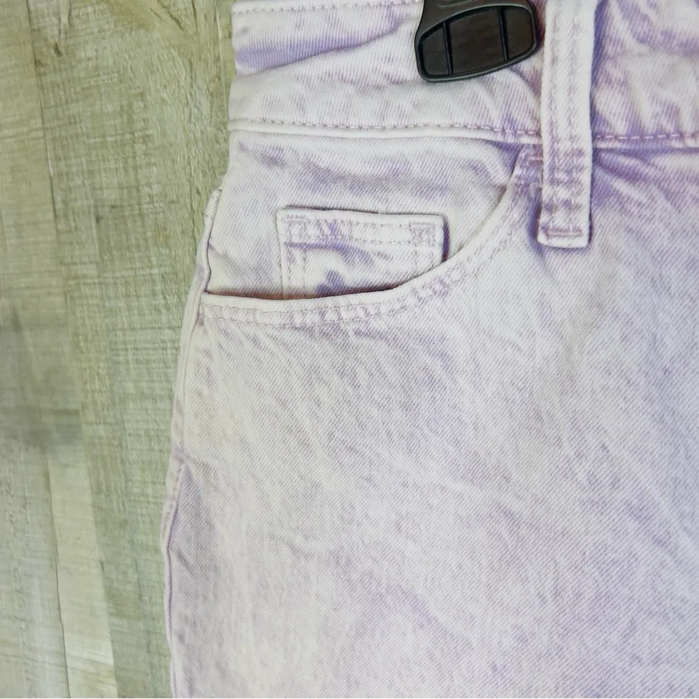 Universal Threads Goods Size 4/27 Vintage MIDI Light Purple Rolled Raw Hem Short - Image 5