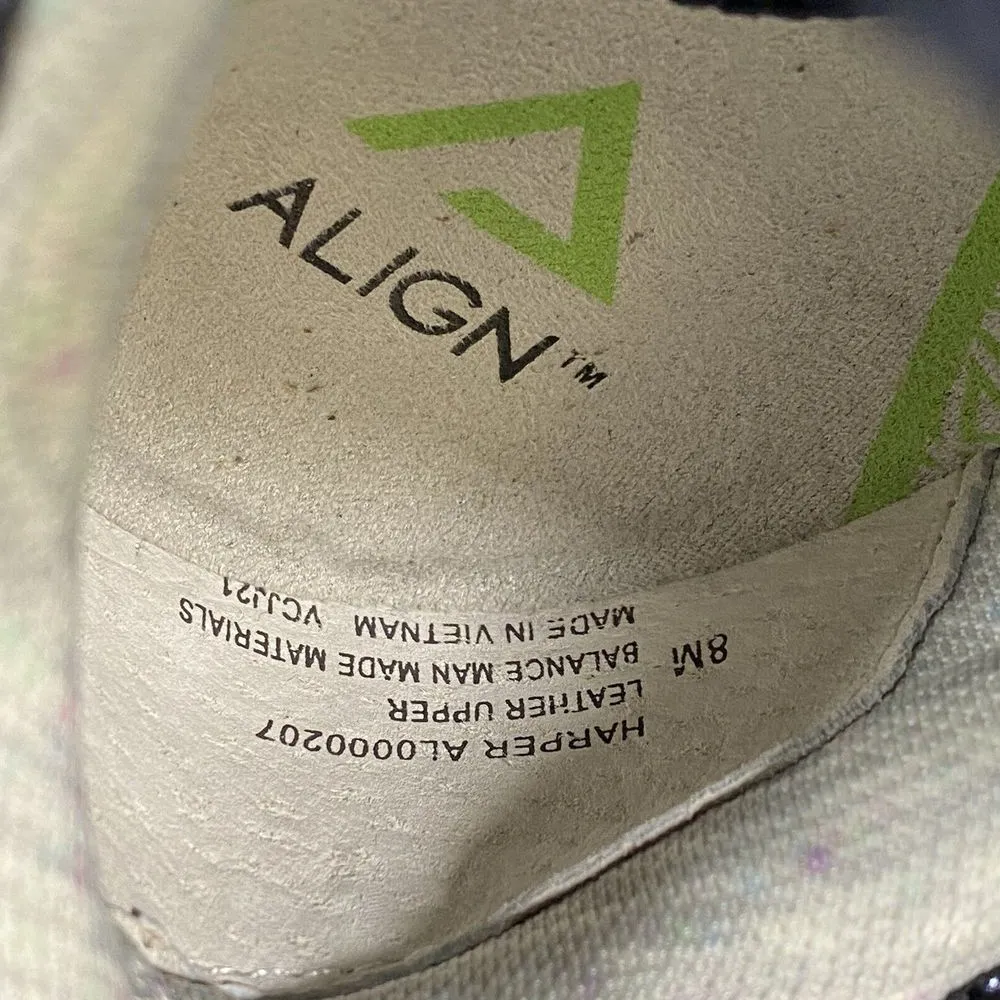 Nurse Mates Womens Align Harper Sneaker Moonlight Size 8 medium sparkle - Image 8