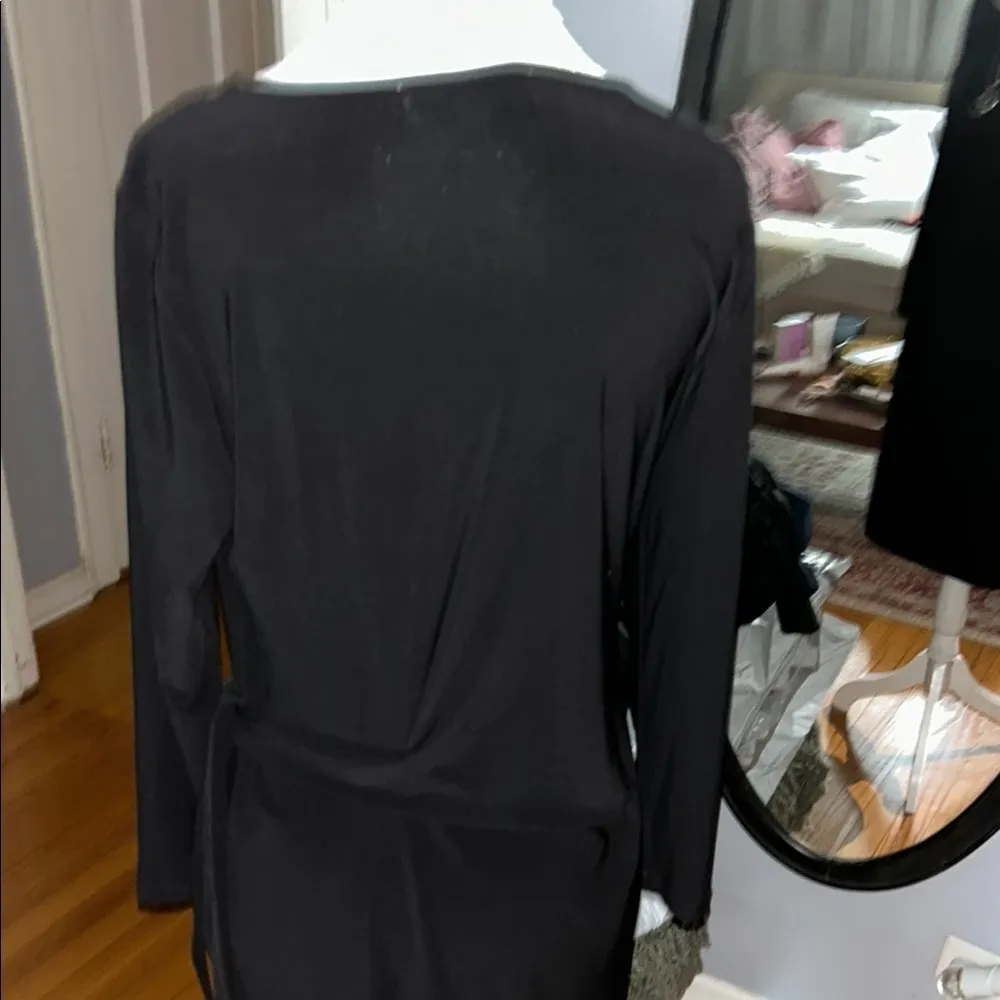 Kasper. Elegant Black Dress - Image 3