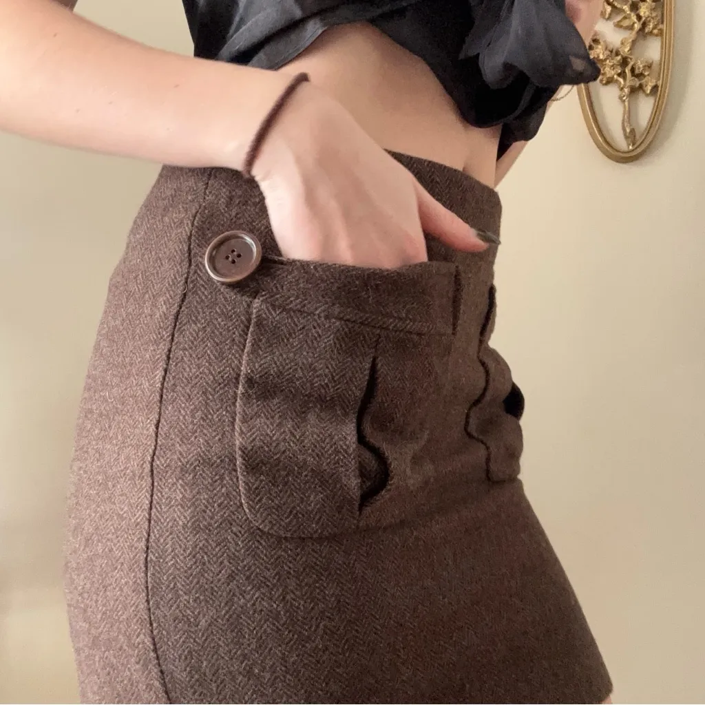 Max Studio  Tweed Mini Skirt - Image 7
