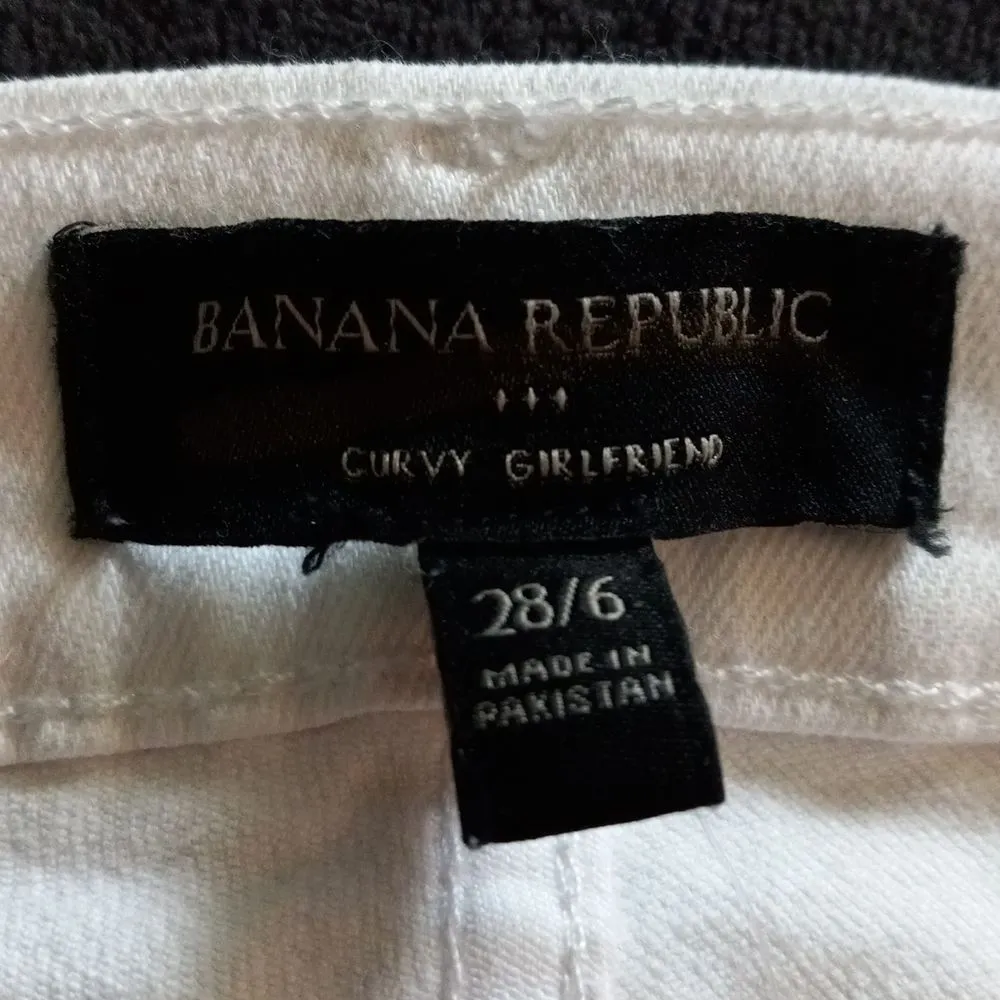 Banana Republic White Women's Jeans - Image 11