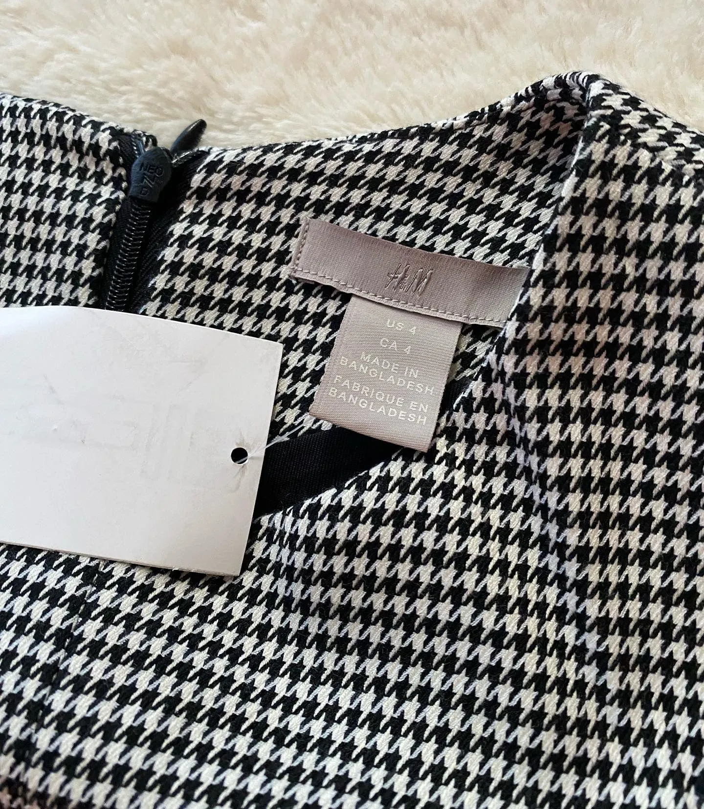 H&M Houndstooth Dress - Image 3