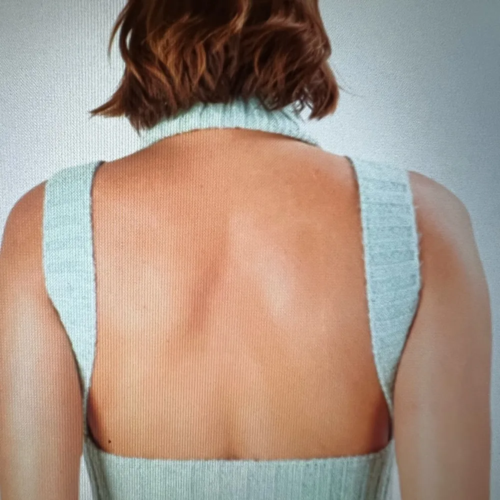 NWT For Love & Lemons Waffle Knit Dominique Sweater Tank Open Back: Size Small - Image 3