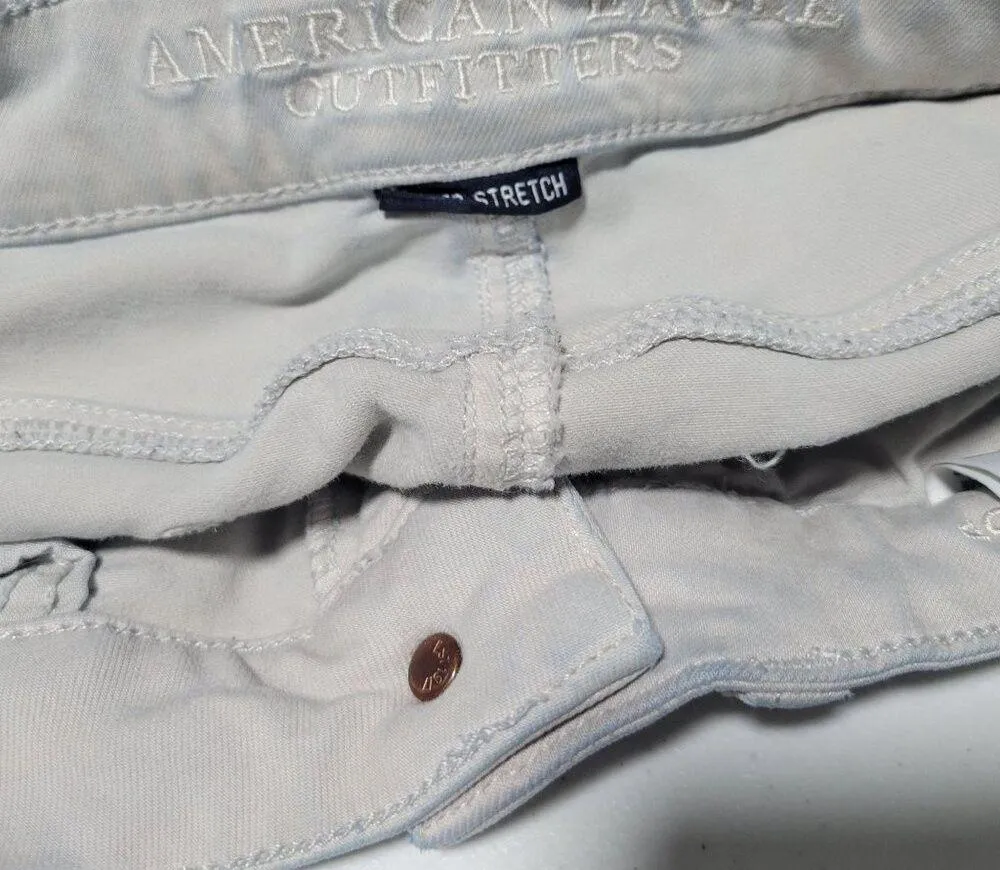 American Eagle crop jegging Blue Size 6 - Image 7