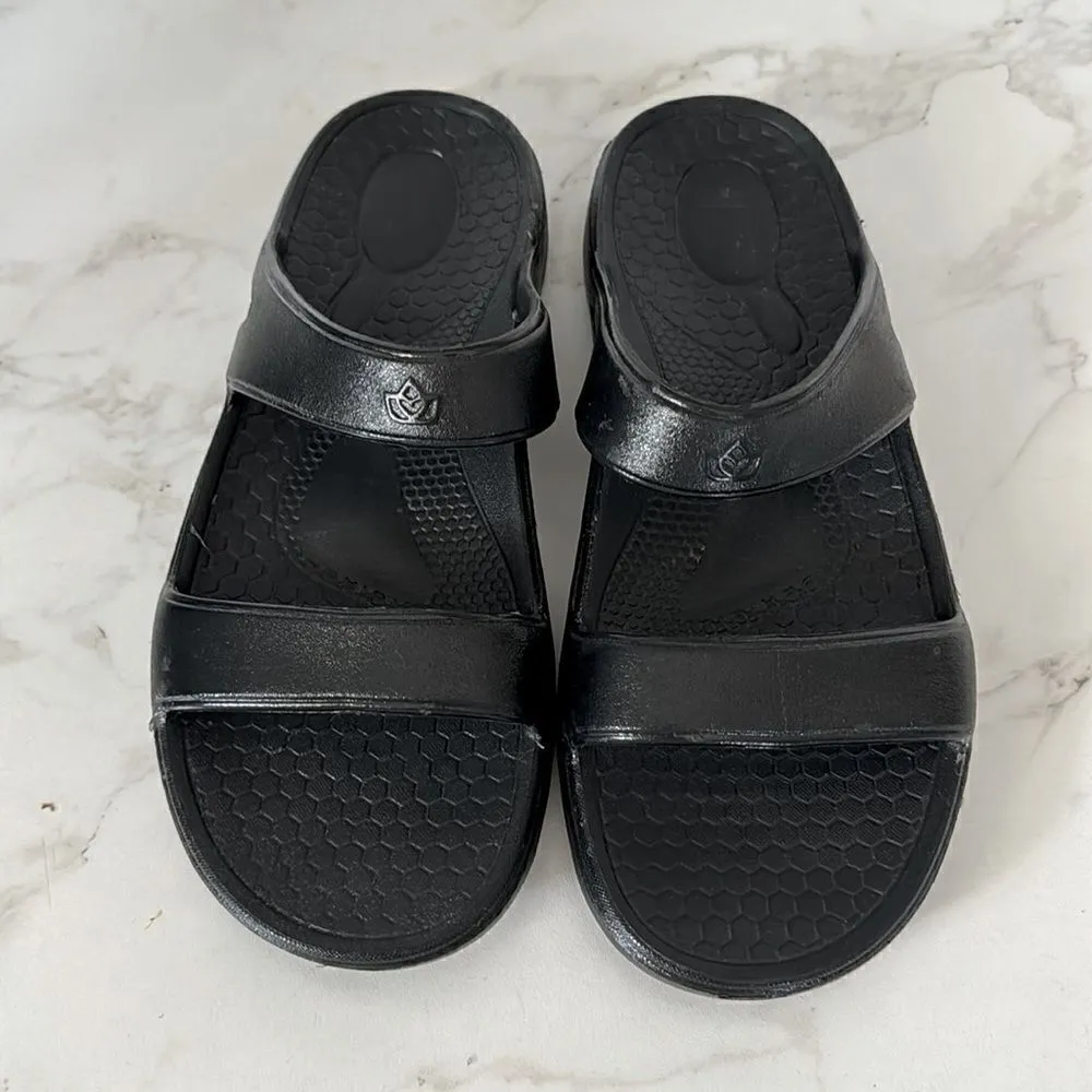 Spenco Slides Women’s EUC Black Size 8 - Image 2