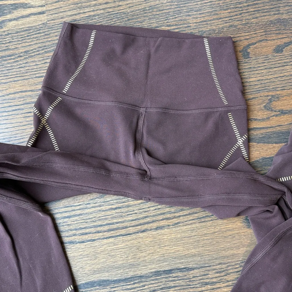 Lululemon Align High-Rise Pant 25" & Tank Set Gold French Press EUC - Image 8