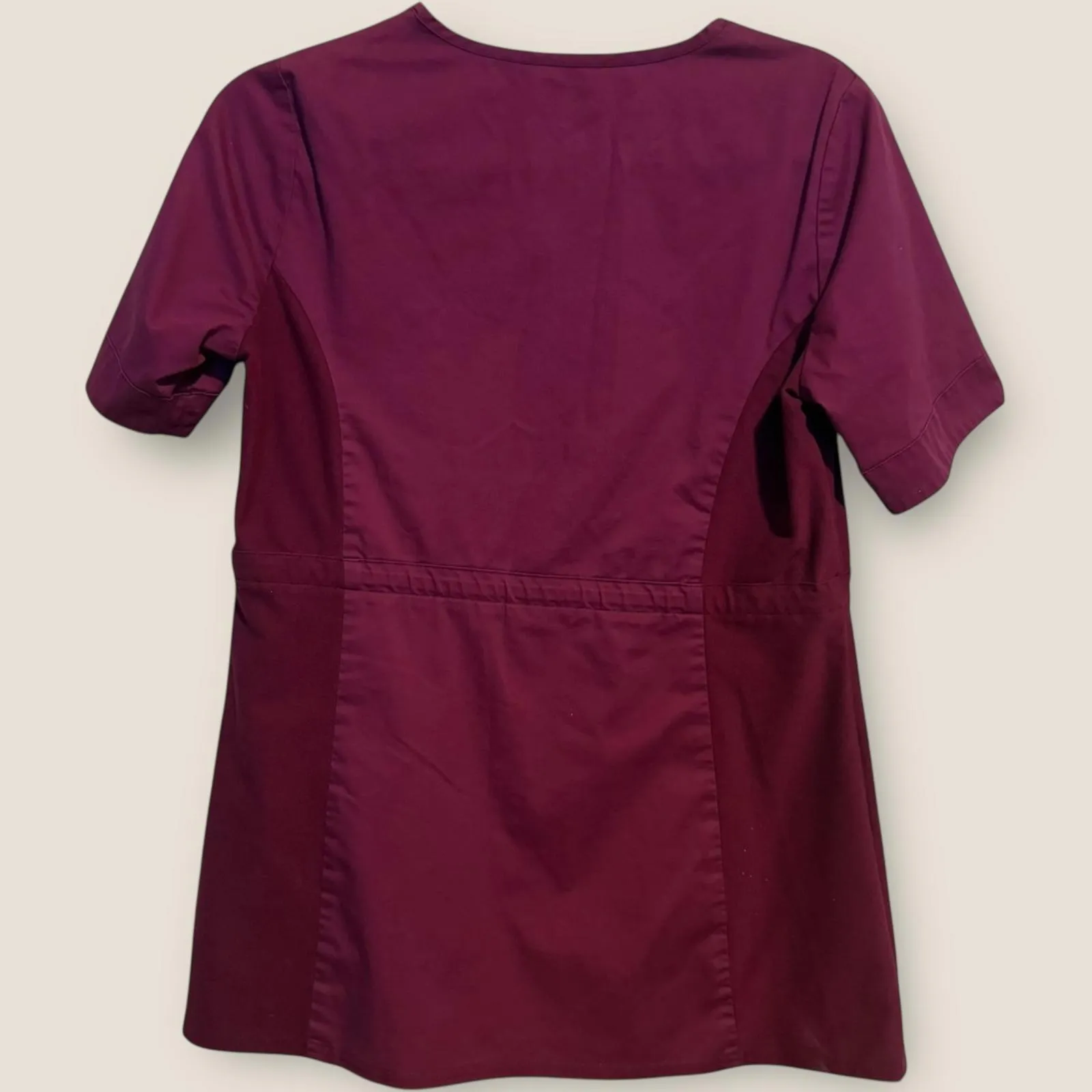 Cherokee Workwear Womens Maternity Medical Scrub Set Burgundy Nursing Healthcare - Image 4
