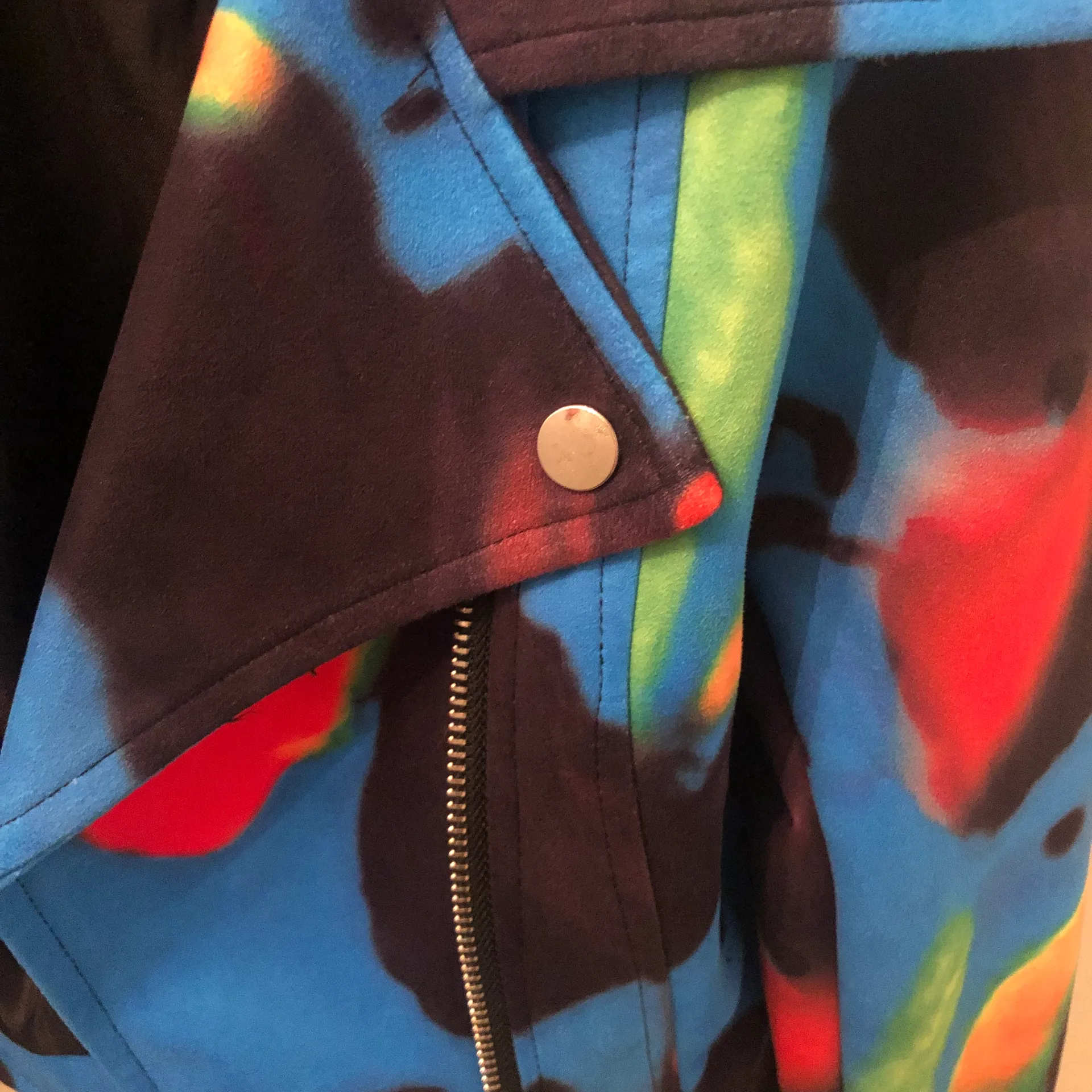 Love Highlight Colorful Moto Jacket - Image 7