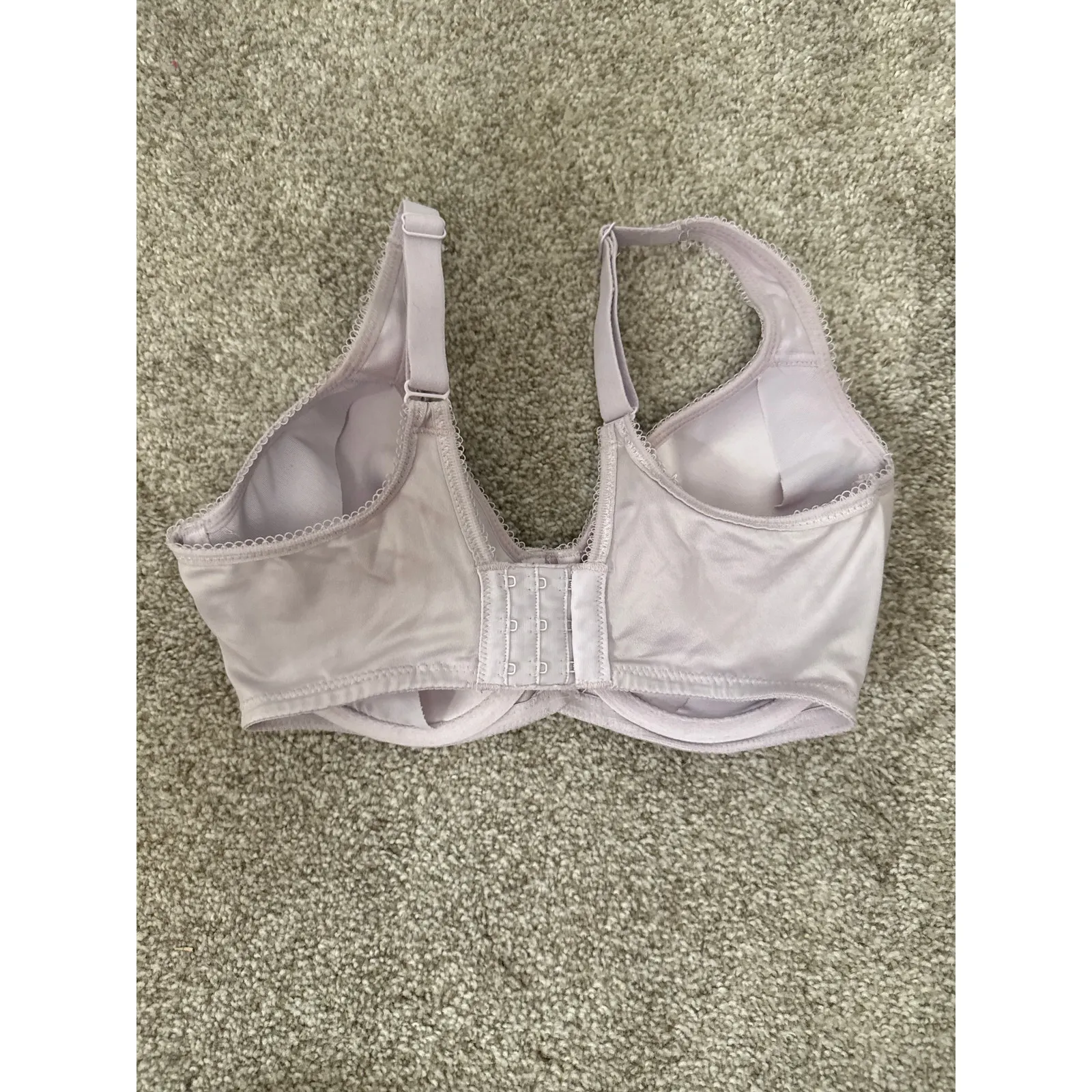 Wacoal Basic Beauty  Underwire Full Coverage T-shirt Bra Bundle(2)Tan&Lilac 32DD - Image 4