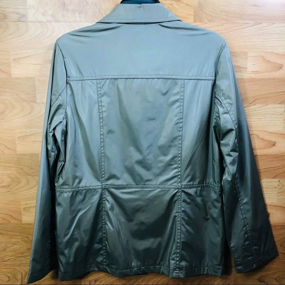 Marcelle Renee’ Button Front Jacket with Pockets and Long Sleeves Size M - Image 2