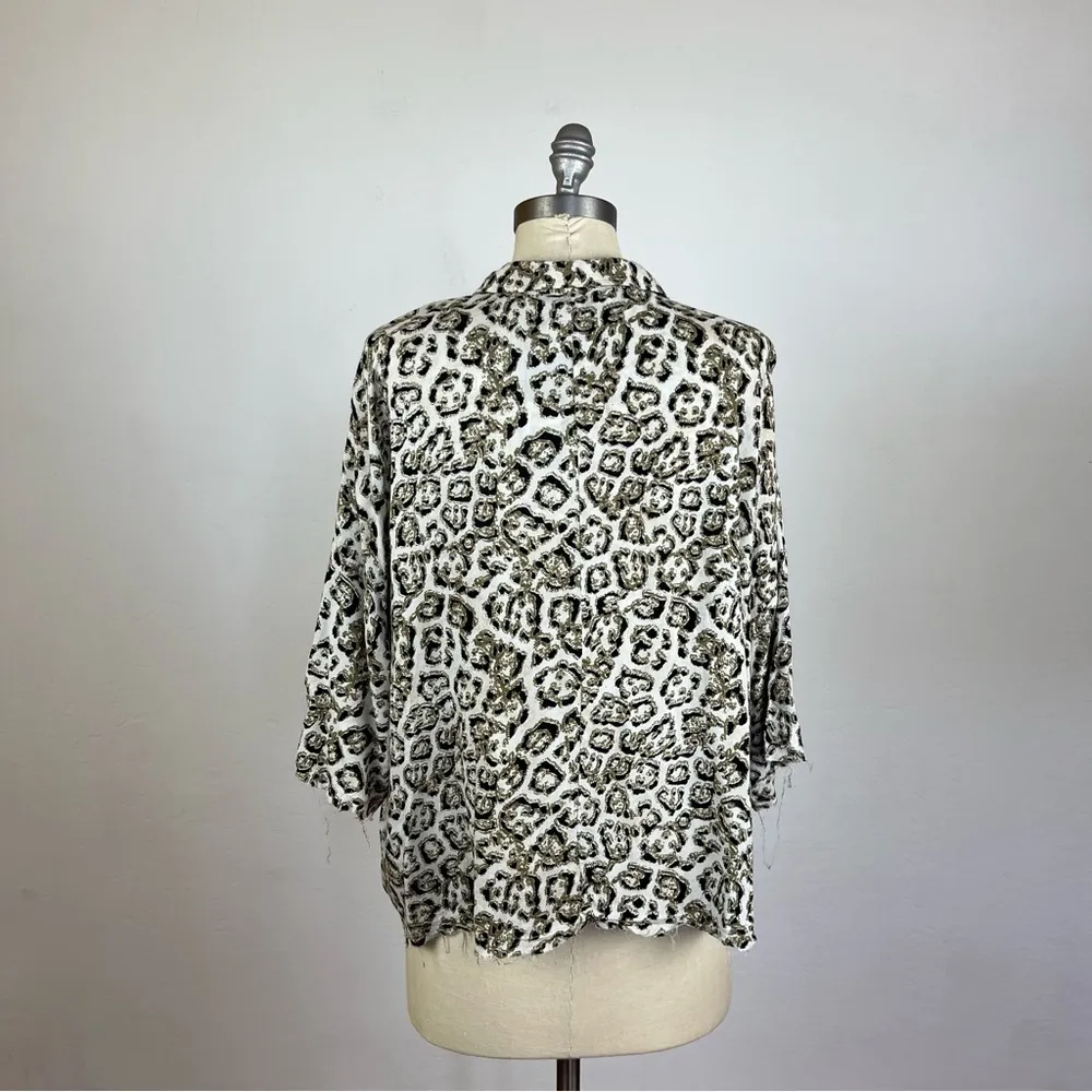 One Teaspoon Stone Leopard Shirt - Image 6