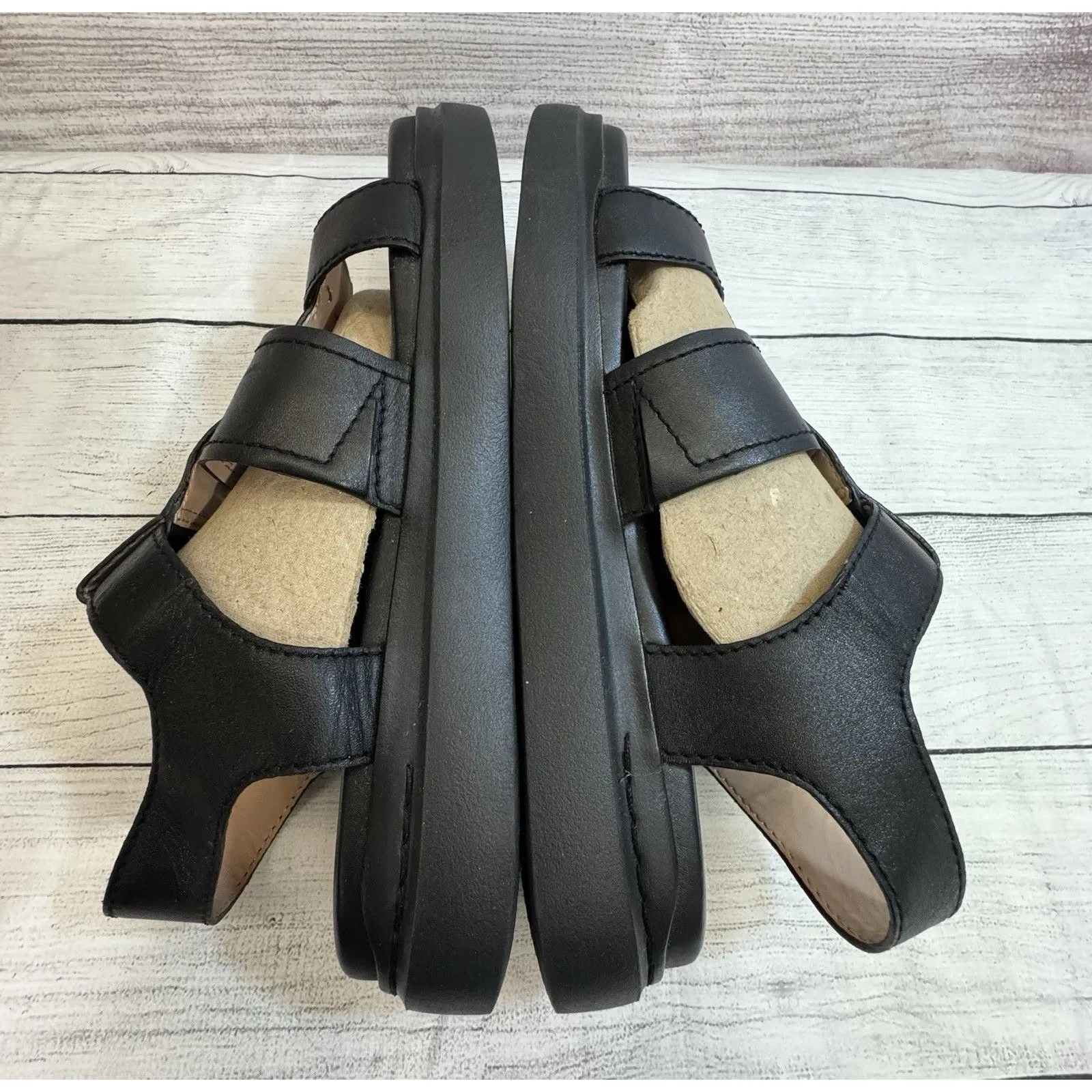 Woman's Cole Haan Grandpro Rally Fisherman Sandal - Black - Size 9B - Image 4