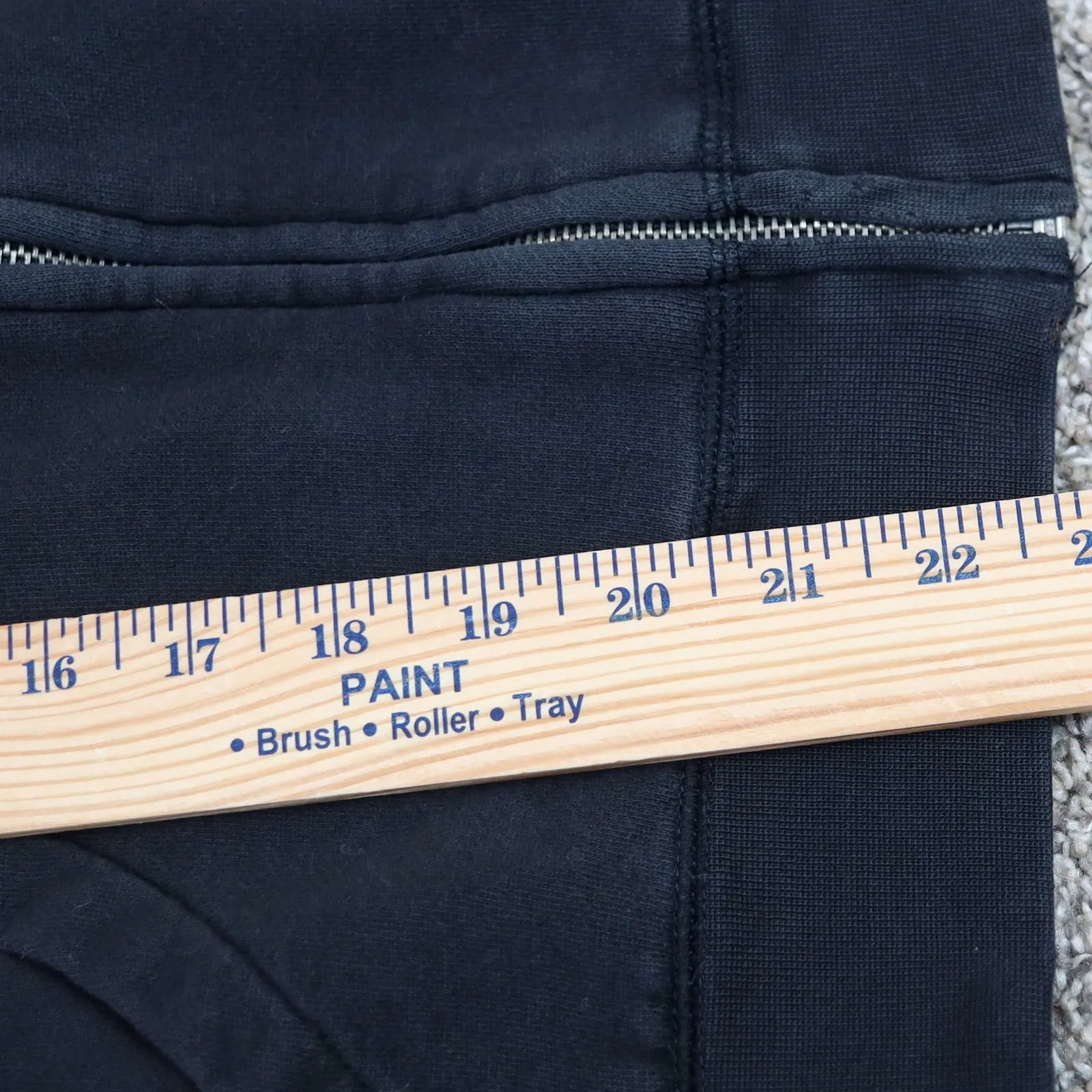 Vintage Volcom Full Zip Jacket "Slightly Removed" Black Graphic Womens S Y2K‎ - Image 8