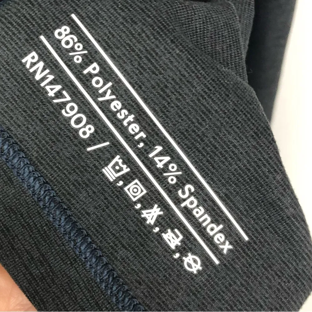 Outdoor Voices Athena Navy Blue & Charcoal Athletic Mini Dress L - Image 6