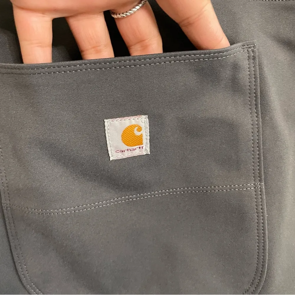 Carhartt Womens Leggings FORCE Gray Pull On Fitted Stretch Plus Size 3X - Image 8