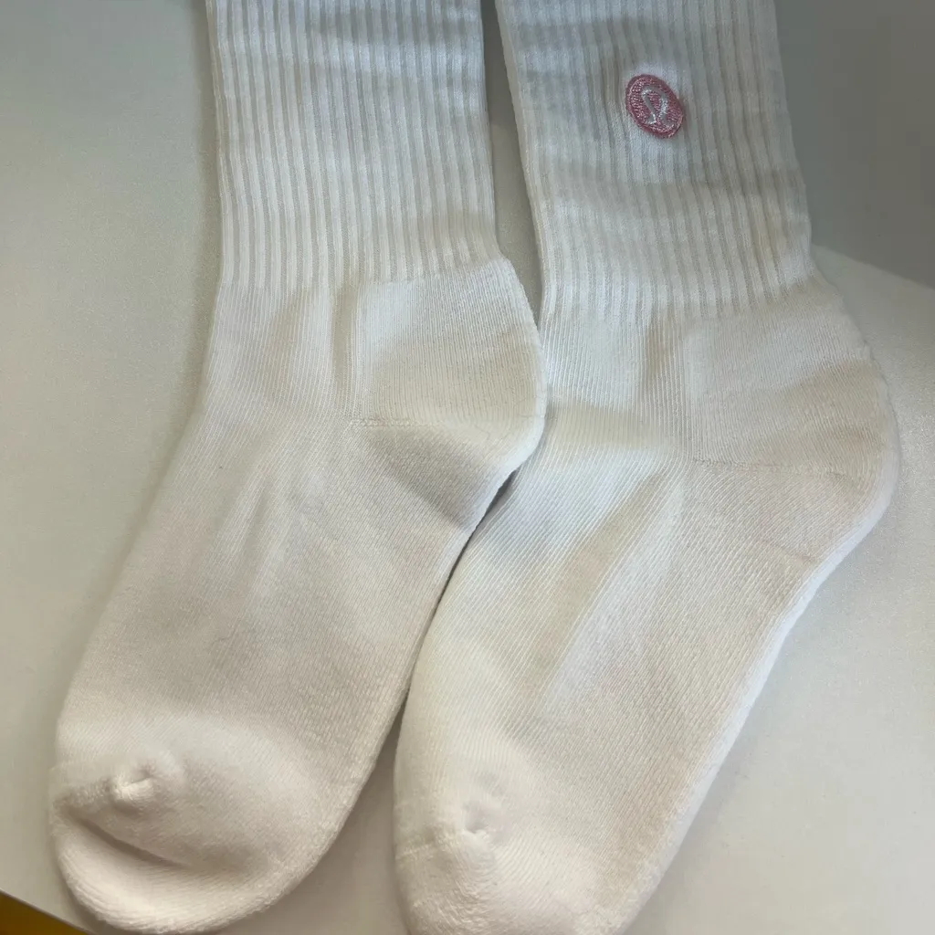 Lululemon Athletica White Socks - Image 4