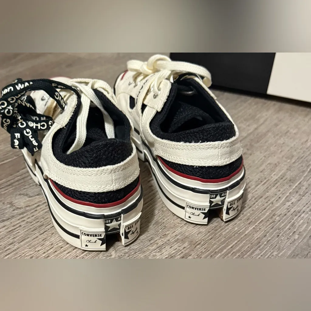 Converse x Feng Chen Wang Chuck 70 2-in-1 Low-Top Sneakers | Egret | NIB - Image 4