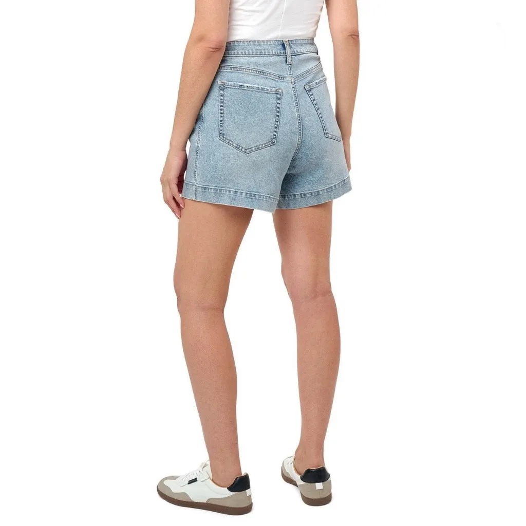 Rebecca Minkoff Light Blue Jean Shorts - Image 3
