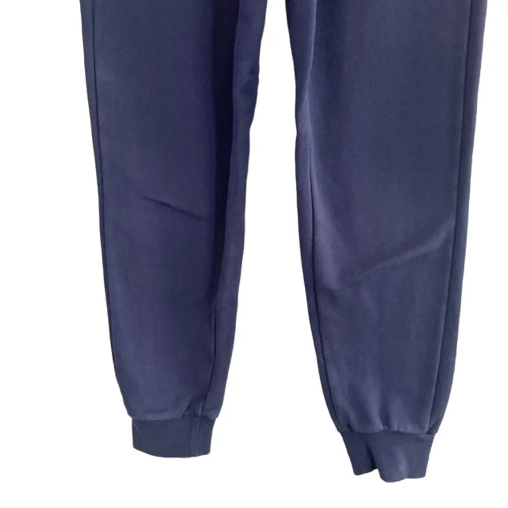 Puma Blue Drawstring Elastic Waist Casual Sweatpants Joggers Women Sz S - Image 4
