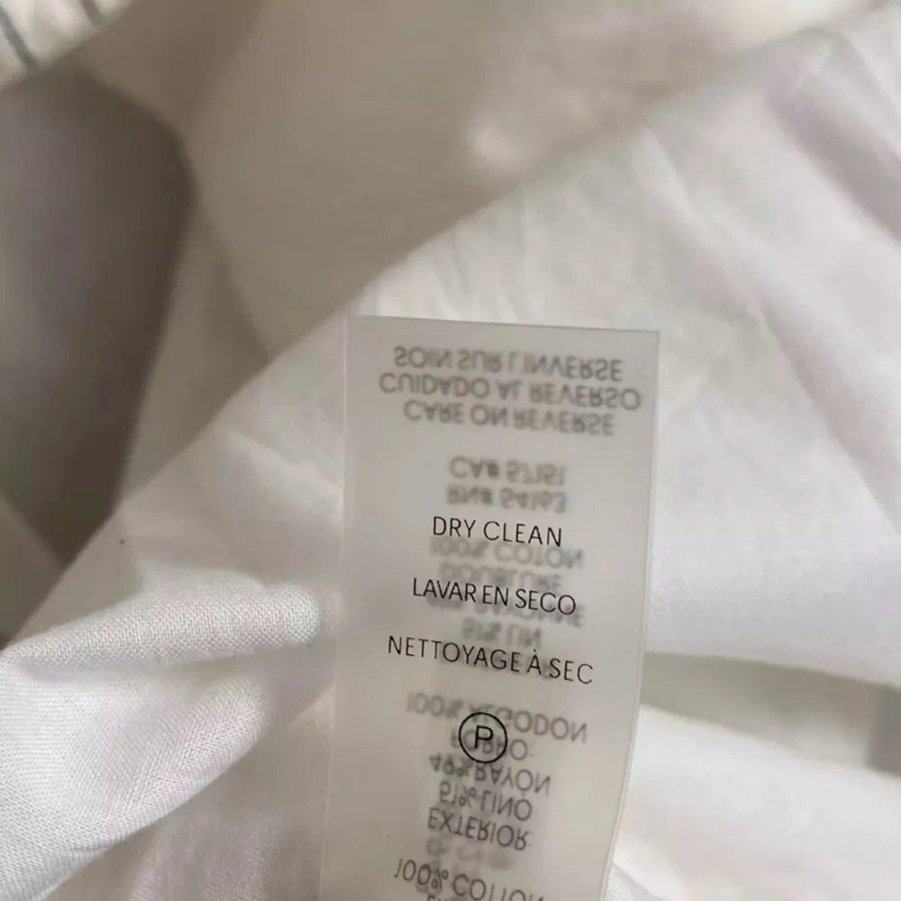 New KARL LAGERFELD PARIS Linen Blend Shirt Dress Snap Front Short Sleeve Size 2 - Image 10