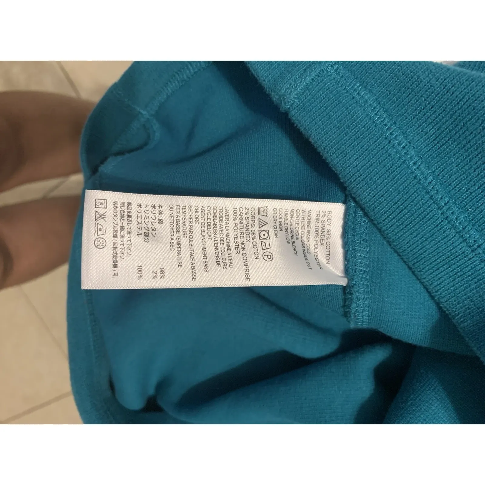 Tommy Bahama Womens Color Green Pullover 1/4 Button Sweater Size Small  Floral - Image 3