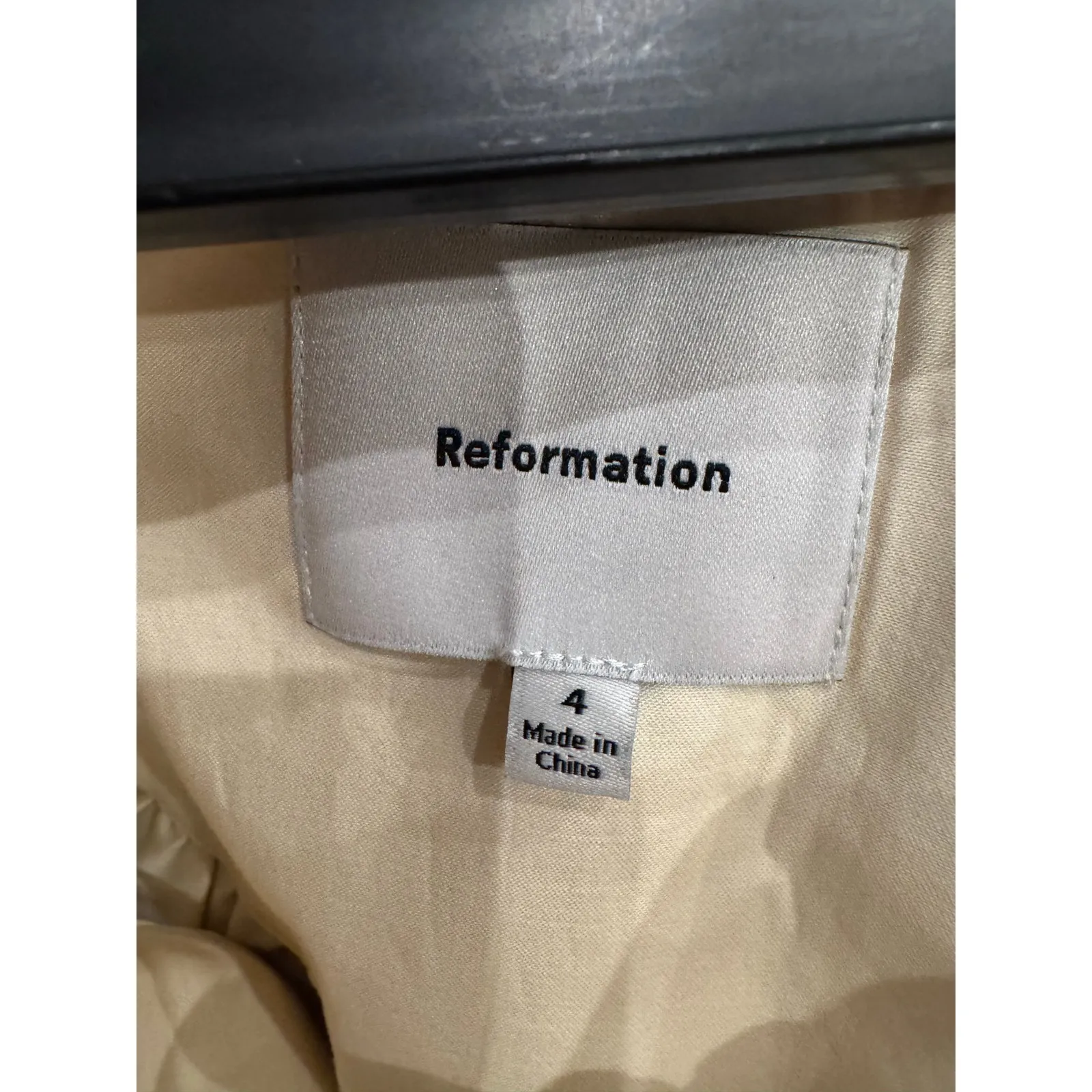 Reformation Polina Cotton Maxi Skirt - Sugar - Size 4 (New) - Image 7