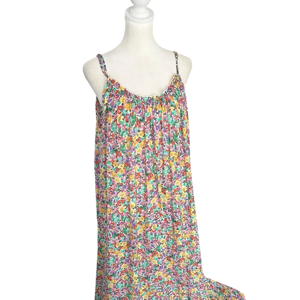 Anthropologie Maeve Malik’s Maxi Dress – Oh-So-Breezy Dizzy Floral NWT Size XL - Image 8