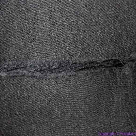 NEW Madewell‎ High-Rise Slim Boyjean in Caton Wash Ripped-Knee, 27 - Image 11