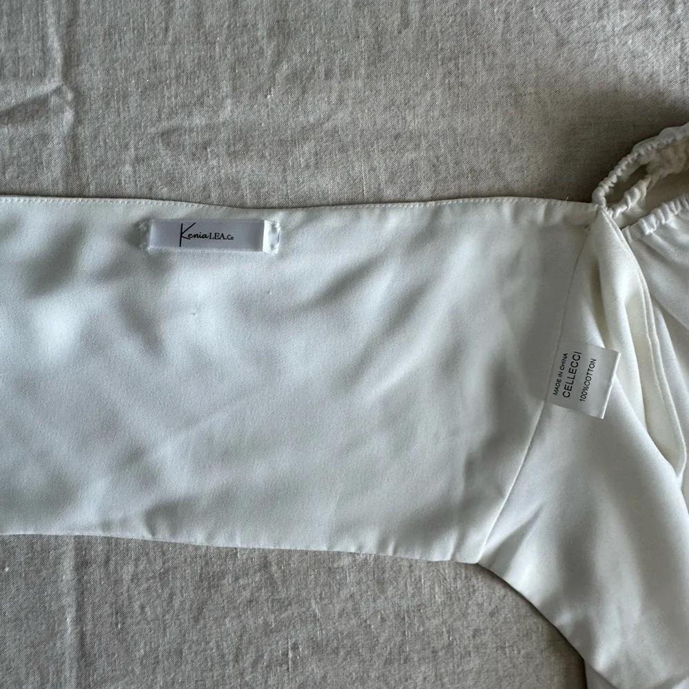 Kenia LEA Co Angelique Top White - Image 2