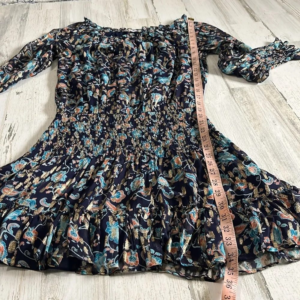 Ramy Brook Printed Willow Off The Shoulder Mini Dress - Image 8