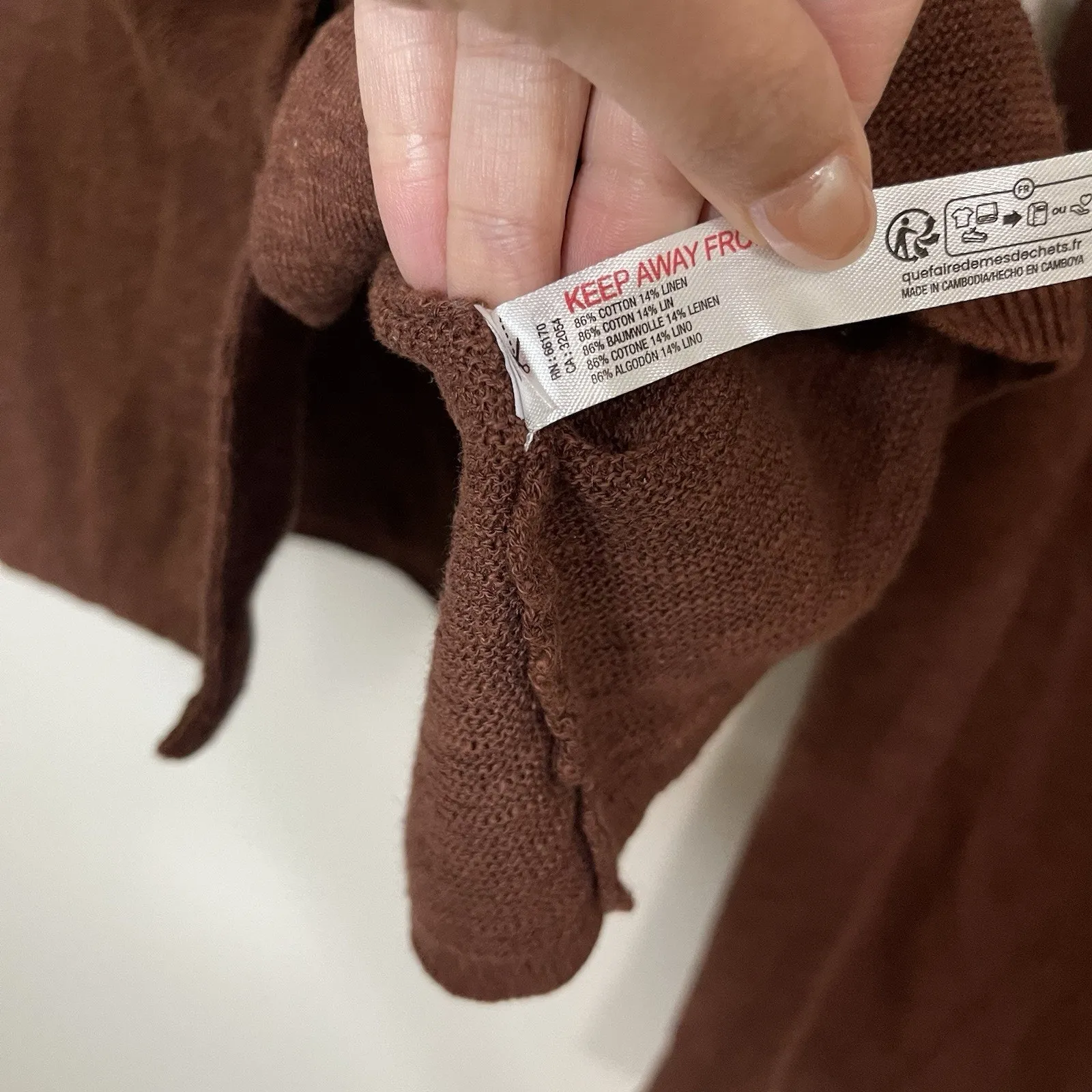 NEW! Free People Stockton Sweater Vest Set Russet brown Two Piece lounge size XS - Image 6