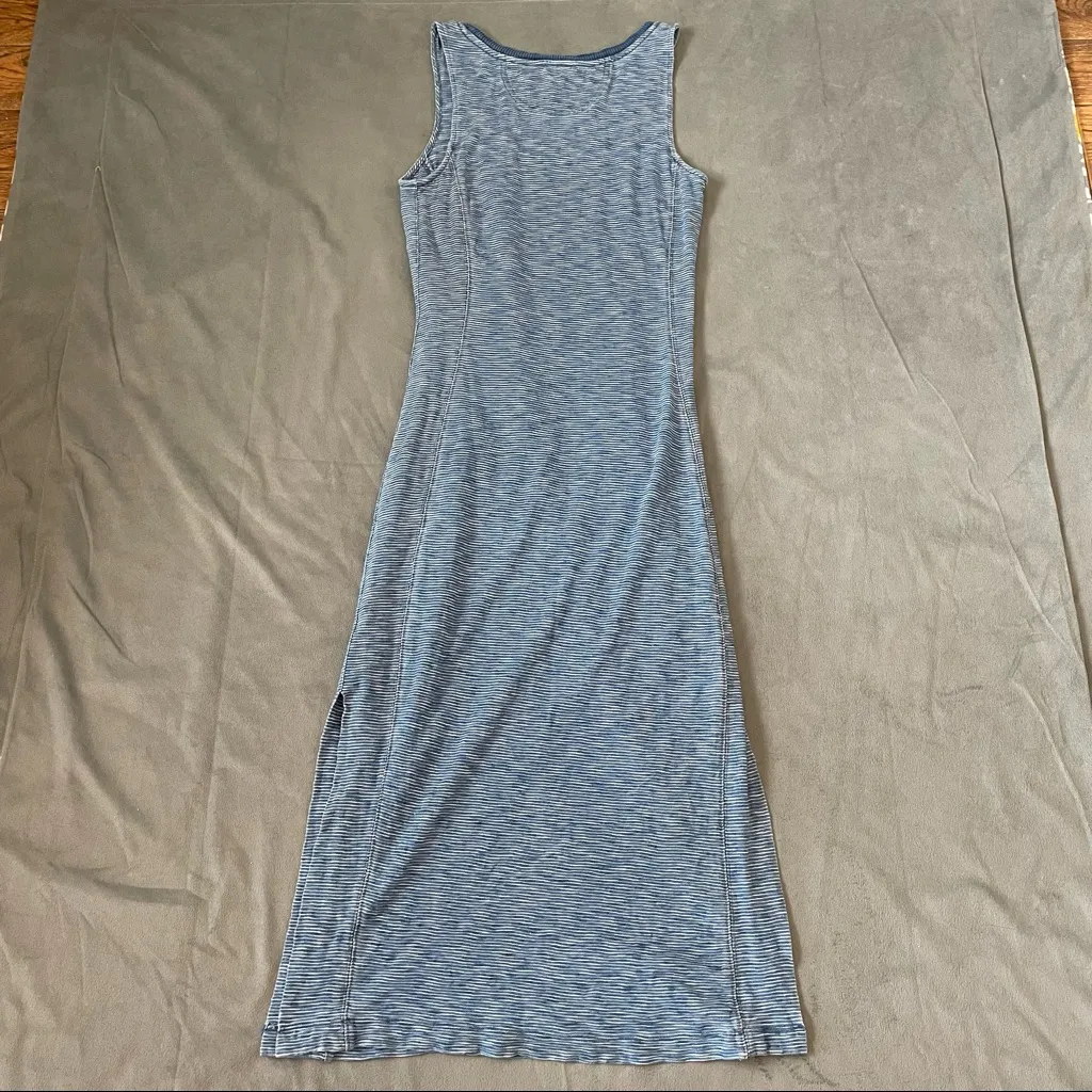 Anthropologie Saturday Sunday Blue Heathered Tank Dress EUC Size XS - Image 6