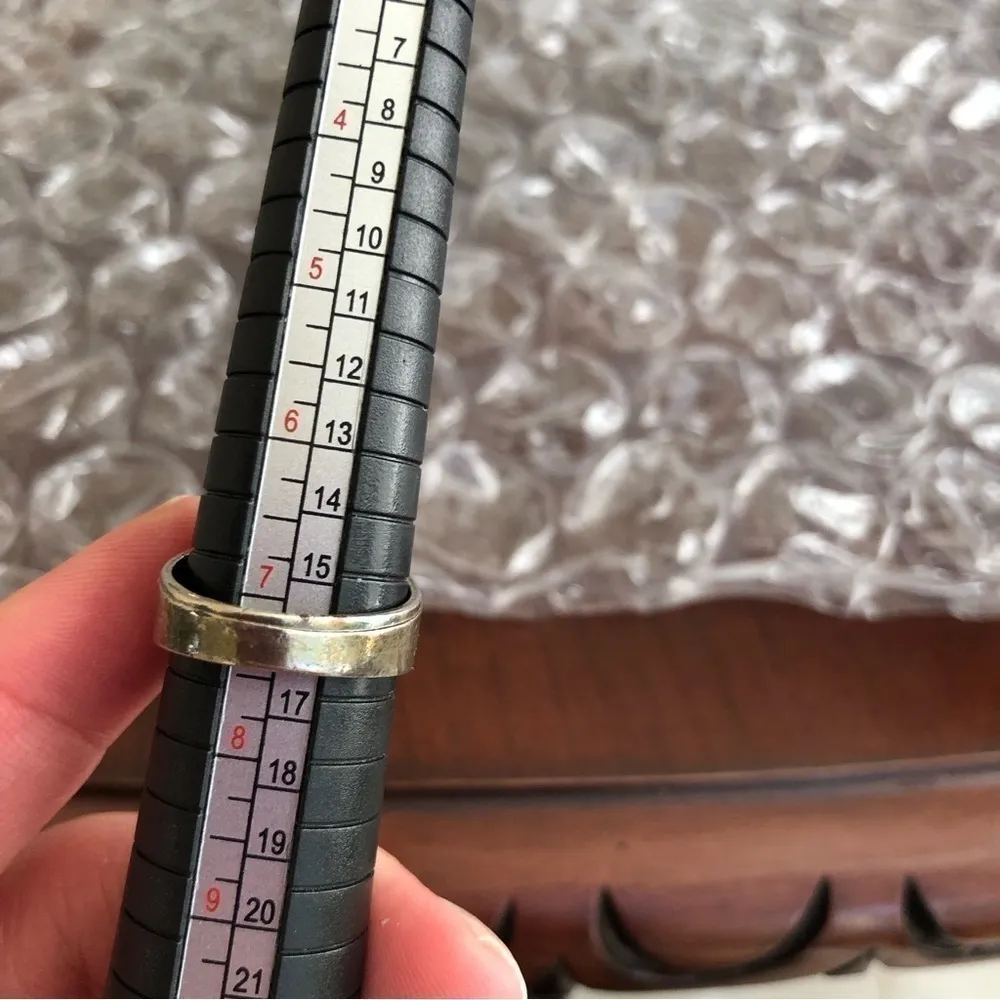 Vintage USA Flag Ring Size 7.25 - Image 7