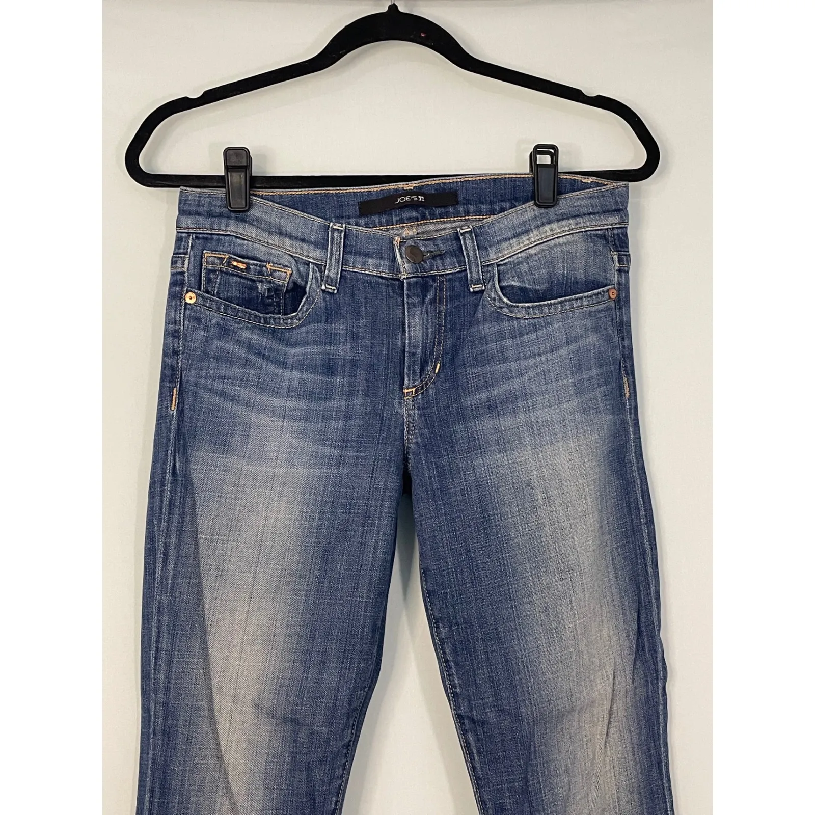 Joes Jeans Elizabeth Wash Cuffed Cropped‎ Straight Leg Womens Size 26 - Image 2