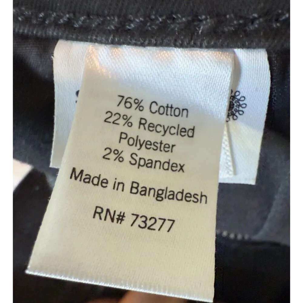 SO Women's High Rise Curvy Shortie Shorts Black Sz  1/25W  RN# 73277 - Image 4