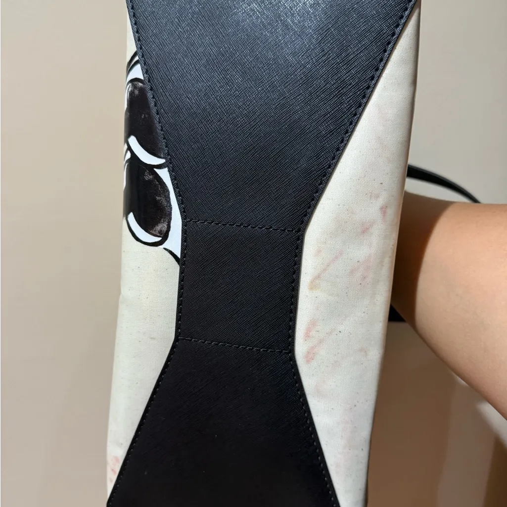 Disney Kate Spade‎ Minnie Mouse Mickey Francis Tote Bag Purse Disney E - Image 9